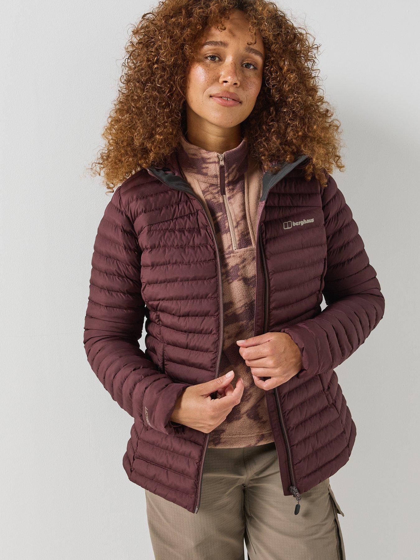 Image 1 of 6 of Berghaus Womens Nula Micro Insulated Hooded Jacket - Purple