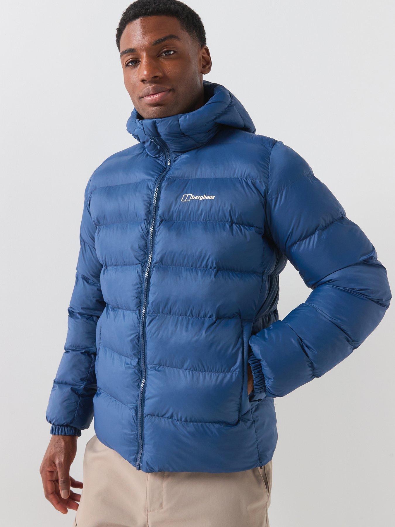 Image 1 of 6 of Berghaus Mens Ewden Insulated Hooded Jacket - Blue