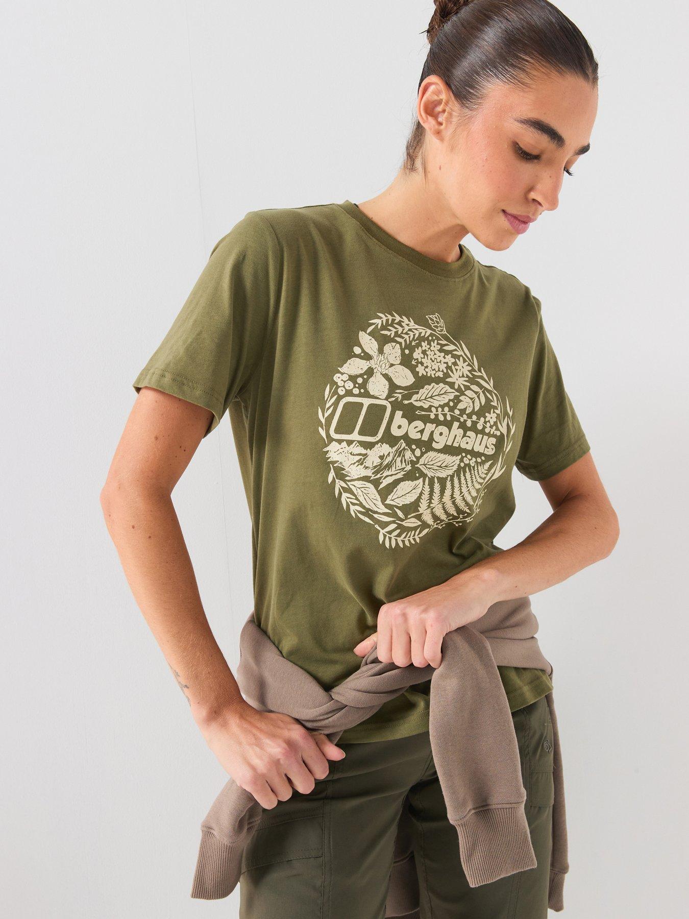 Berghaus Womens Foliage Essential T-Shirt - Green