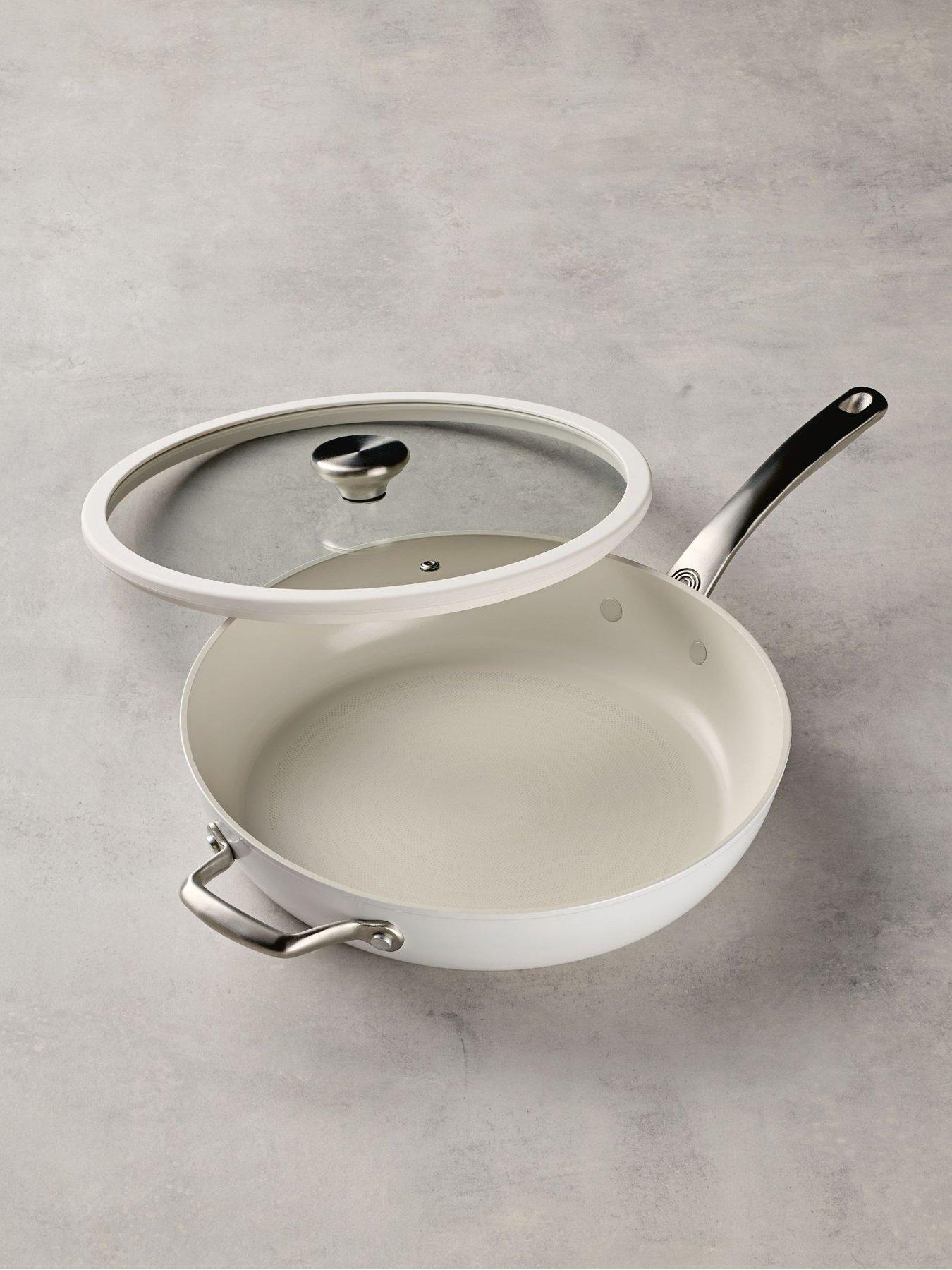 Circulon Circulon Halo With Laserdefense 30cm Induction Hob Ceramic Non Stick Frying Pan With Lid - Made Without Pfas, Non Toxic, Dishwasher  &  Oven Safe