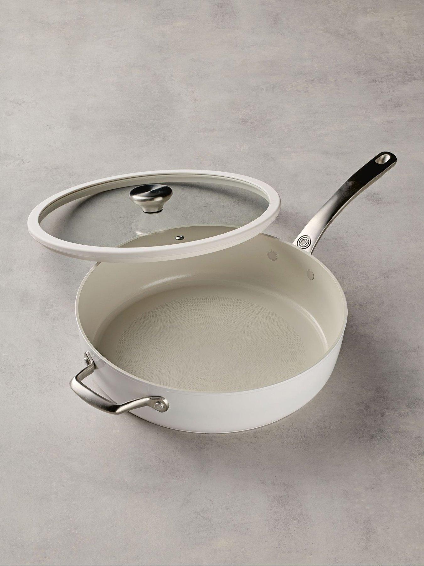Circulon Circulon Halo With Laserdefense 30cm Induction Hob Ceramic Non Stick Saute Pan With Lid - Made Without Pfas, Non Toxic, Dishwasher  &  Oven Safe