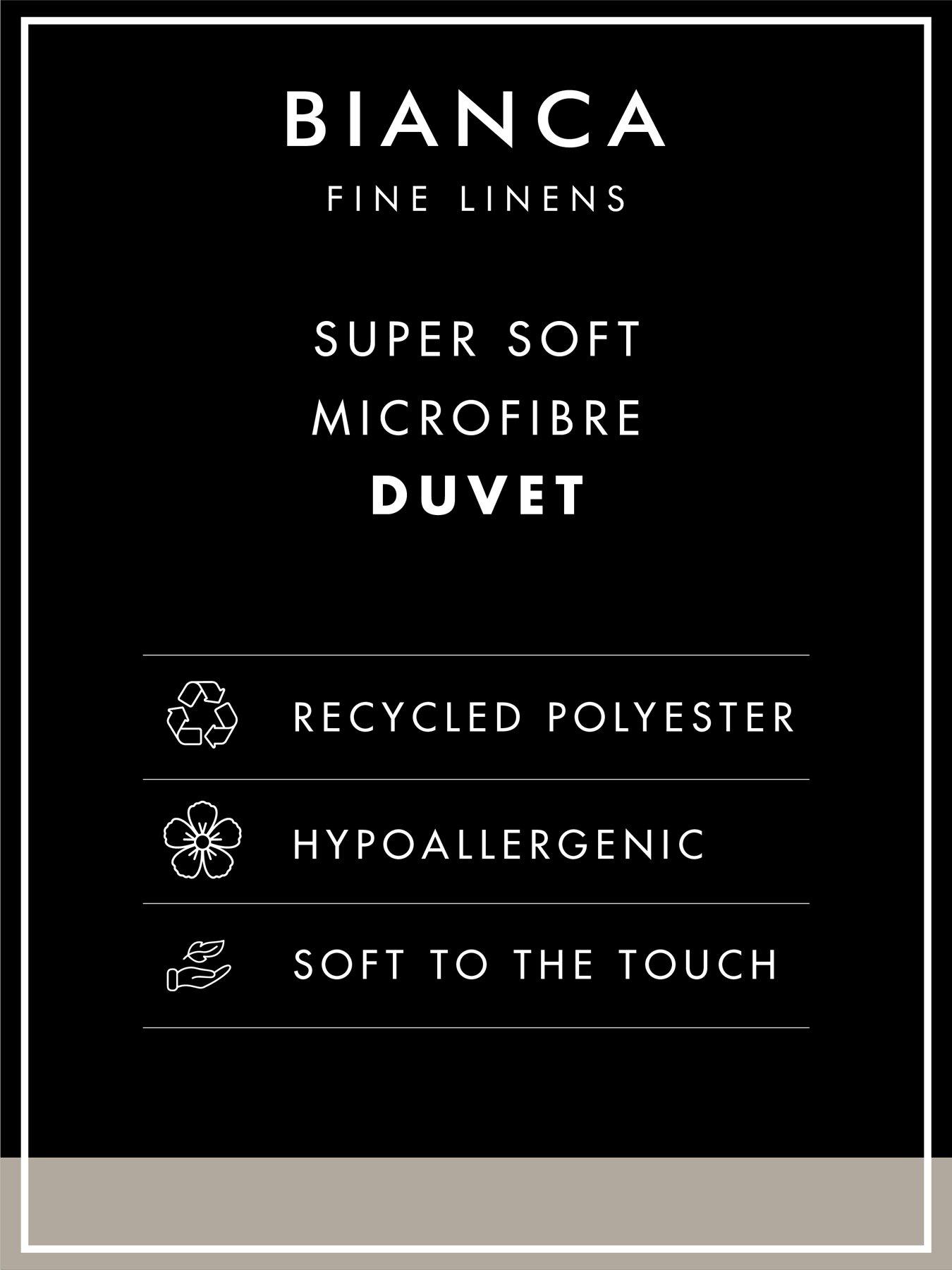  image of bianca-super-soft-microfibre-duvet-45-tog