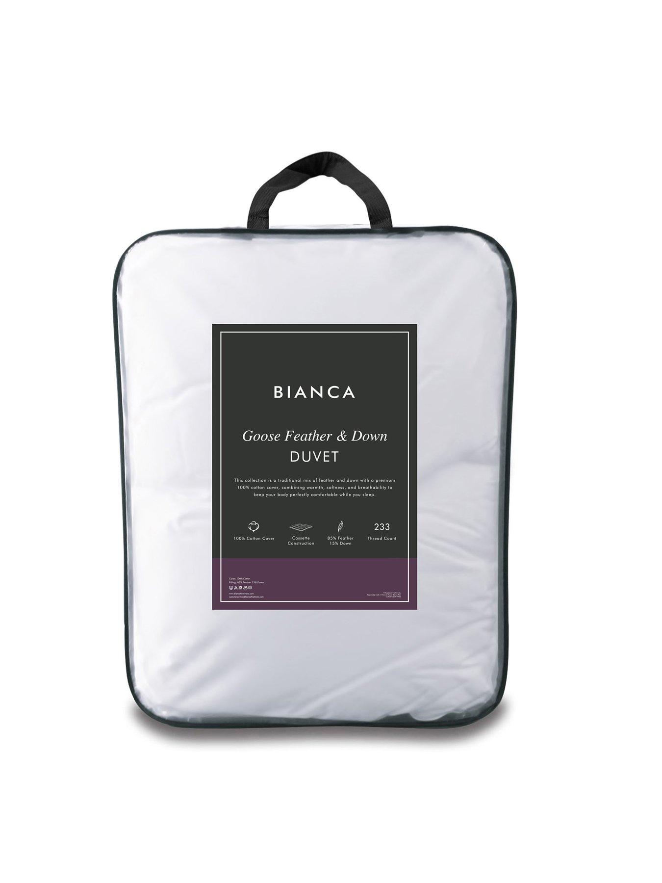 Image 3 of 4 of Bianca Goose Feather &amp; Down Duvet - 10.5 Tog