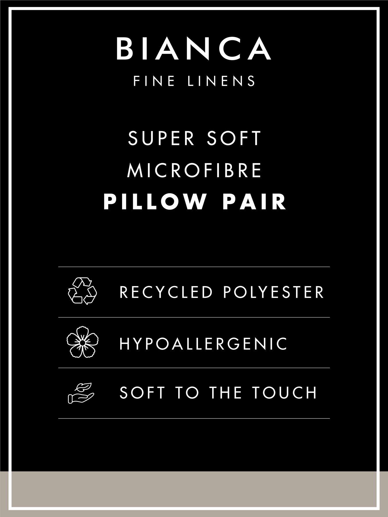  image of bianca-super-soft-microfibre-pillow-pairs