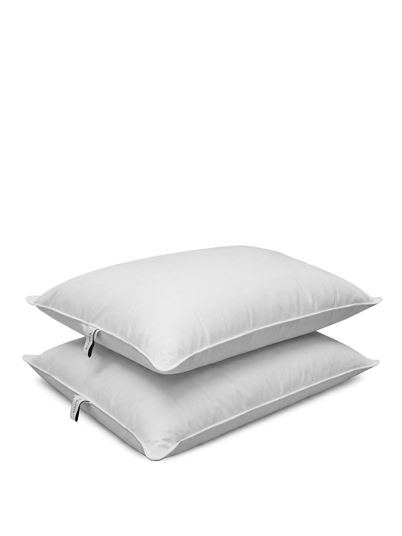 image of bianca-pure-goose-down-pillow-pairs