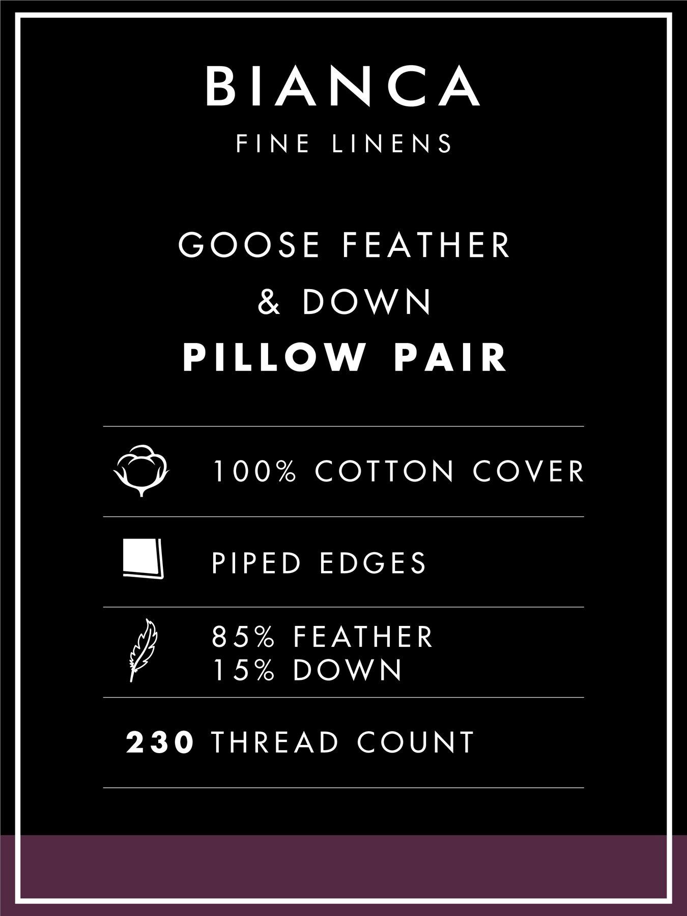  image of bianca-goose-feather-down-pillow-pairs