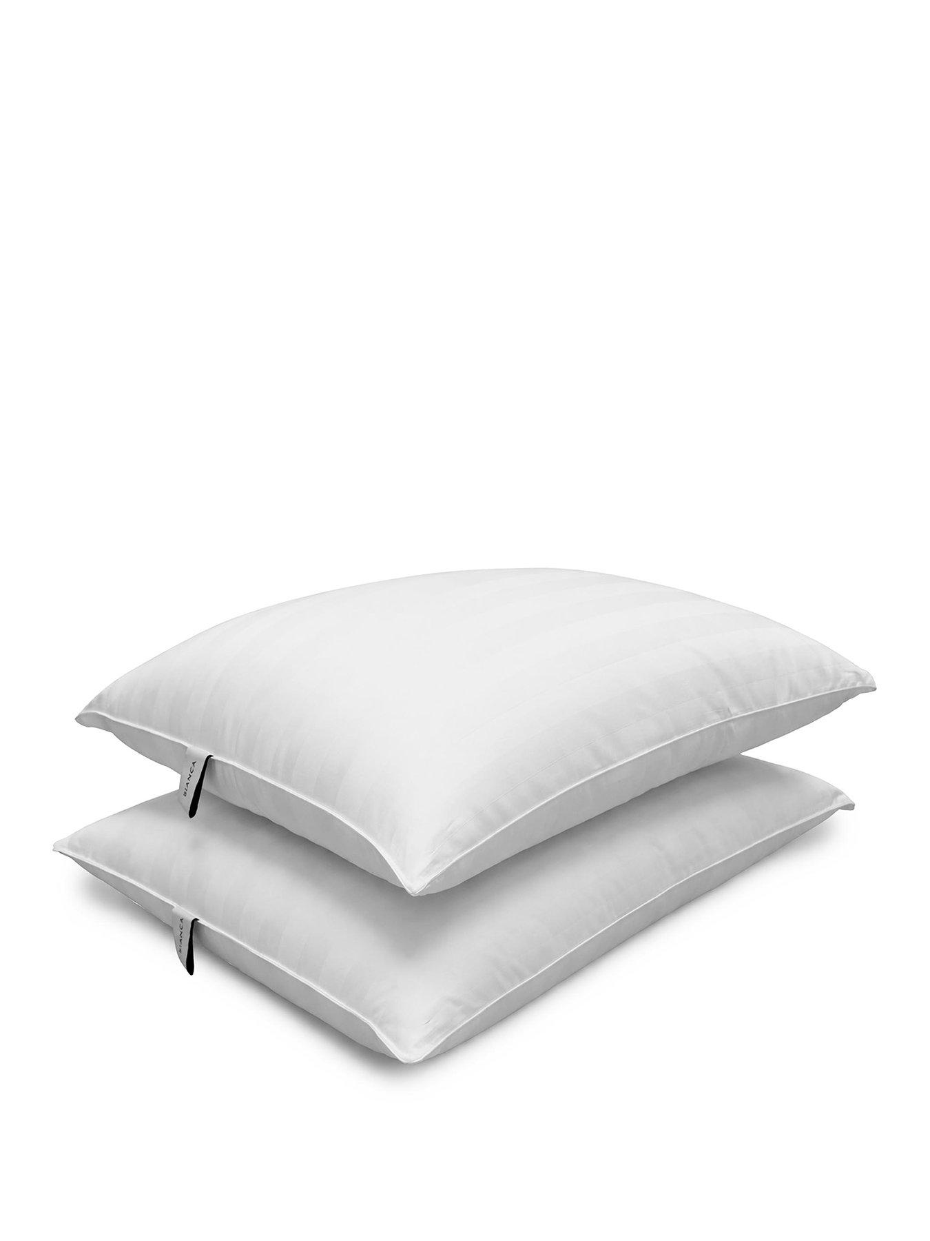  image of bianca-premium-cotton-stripe-pillow-pairs