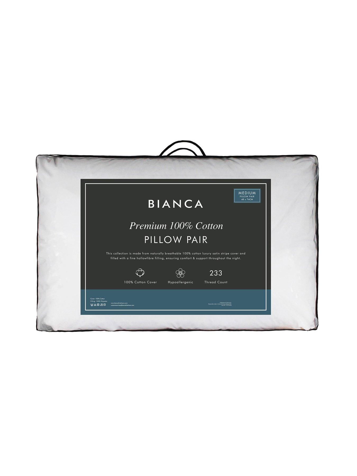 image of bianca-premium-cotton-stripe-pillow-pairs