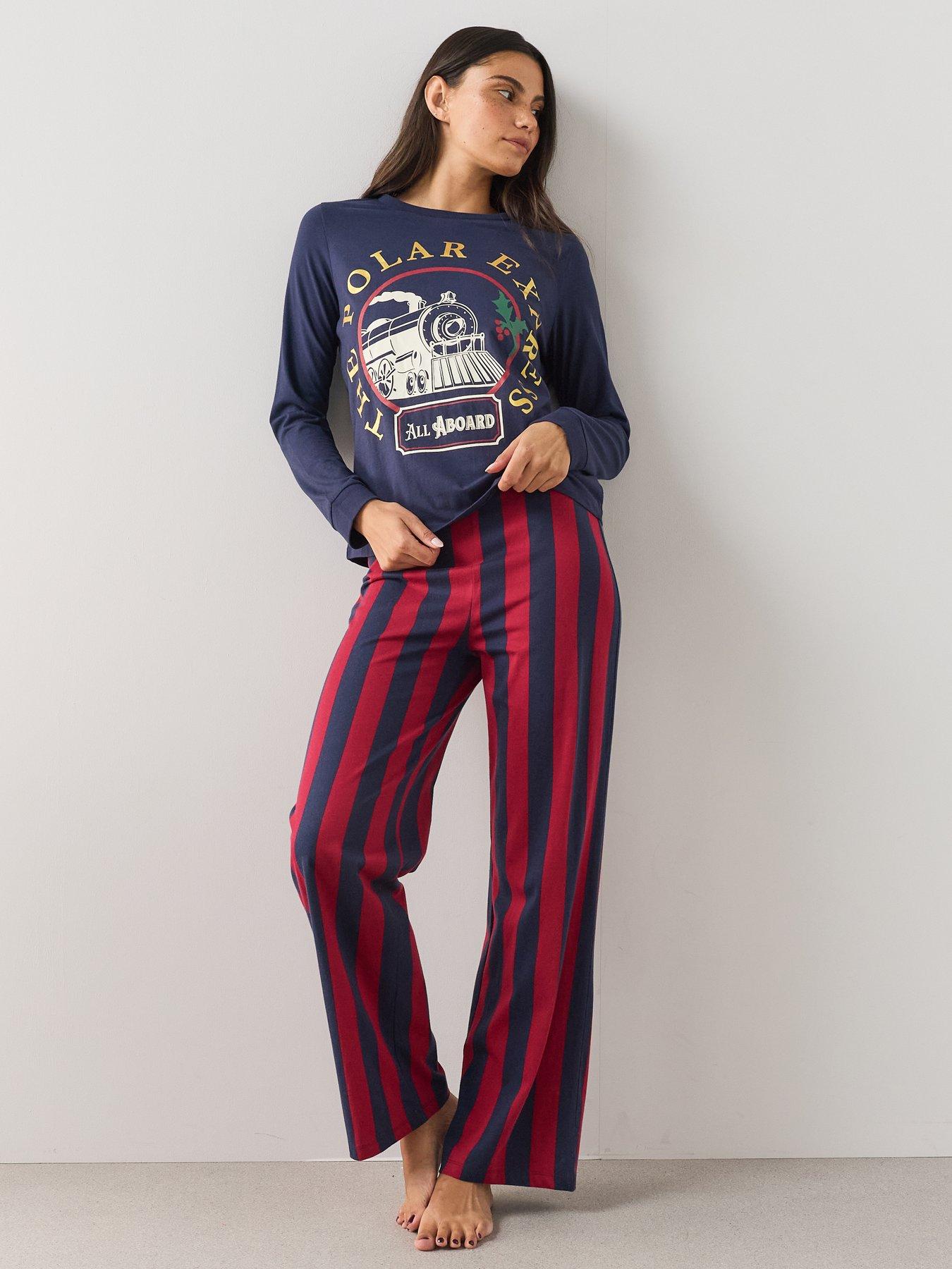 Image 4 of 7 of The Very Collection Womens Polar Express Christmas Family Pyjama - Multi