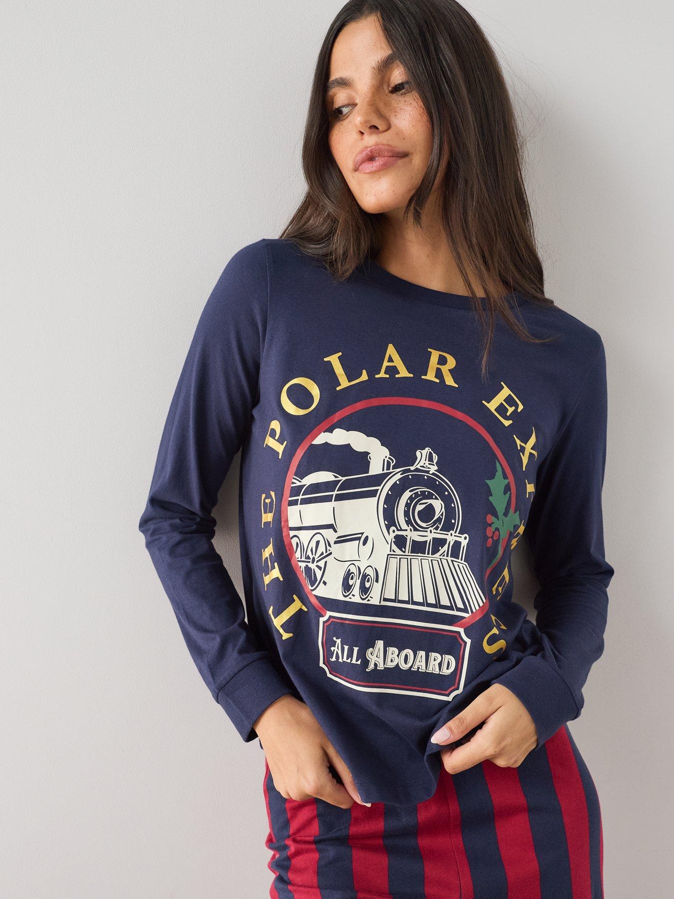 Image 5 of 7 of The Very Collection Womens Polar Express Christmas Family Pyjama - Multi
