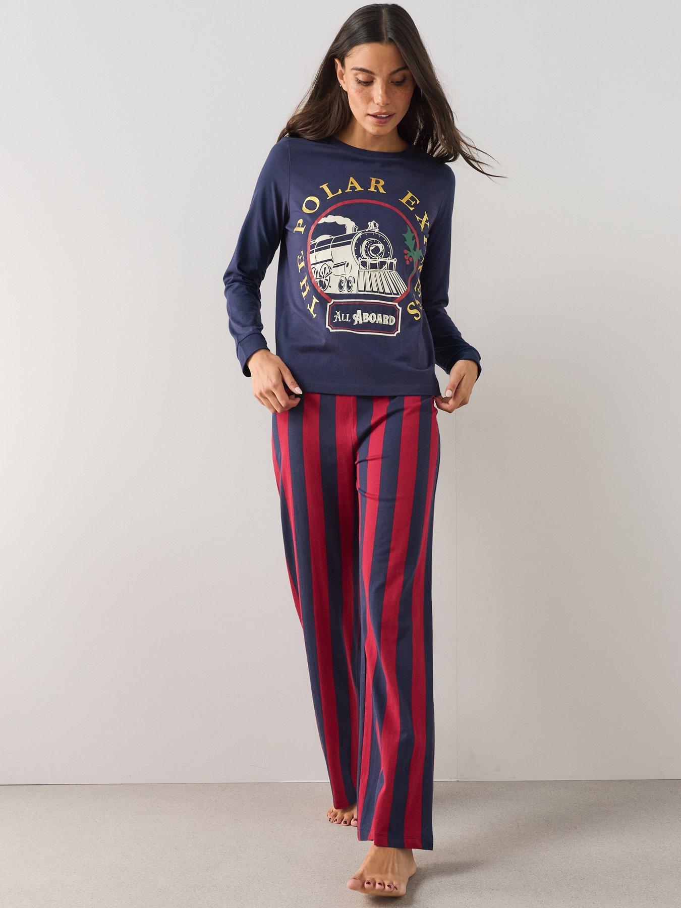Image 7 of 7 of The Very Collection Womens Polar Express Christmas Family Pyjama - Multi