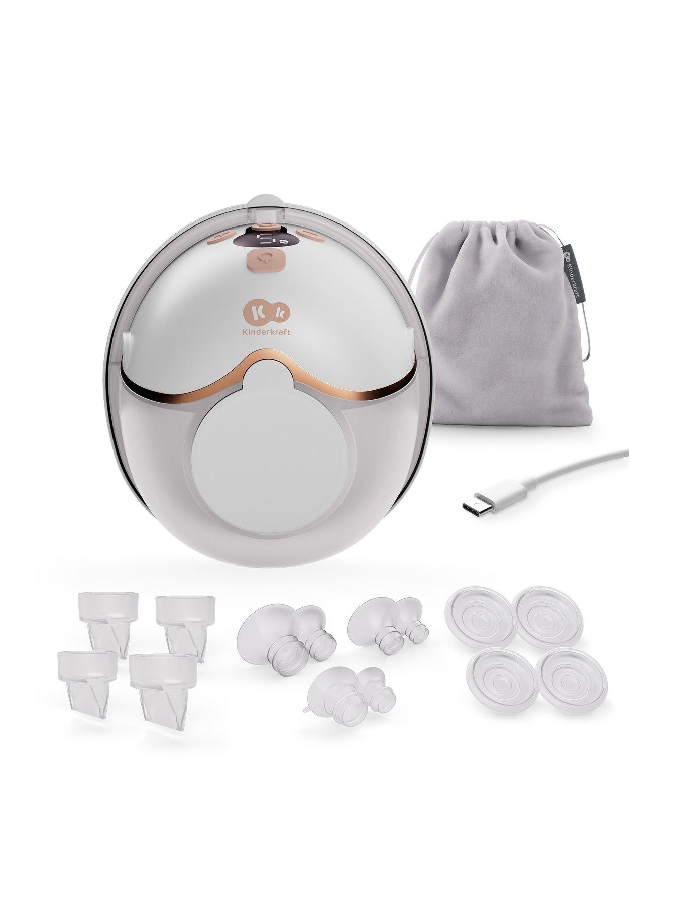 Kinderkraft MamaFlow hands free single breast pump Gold