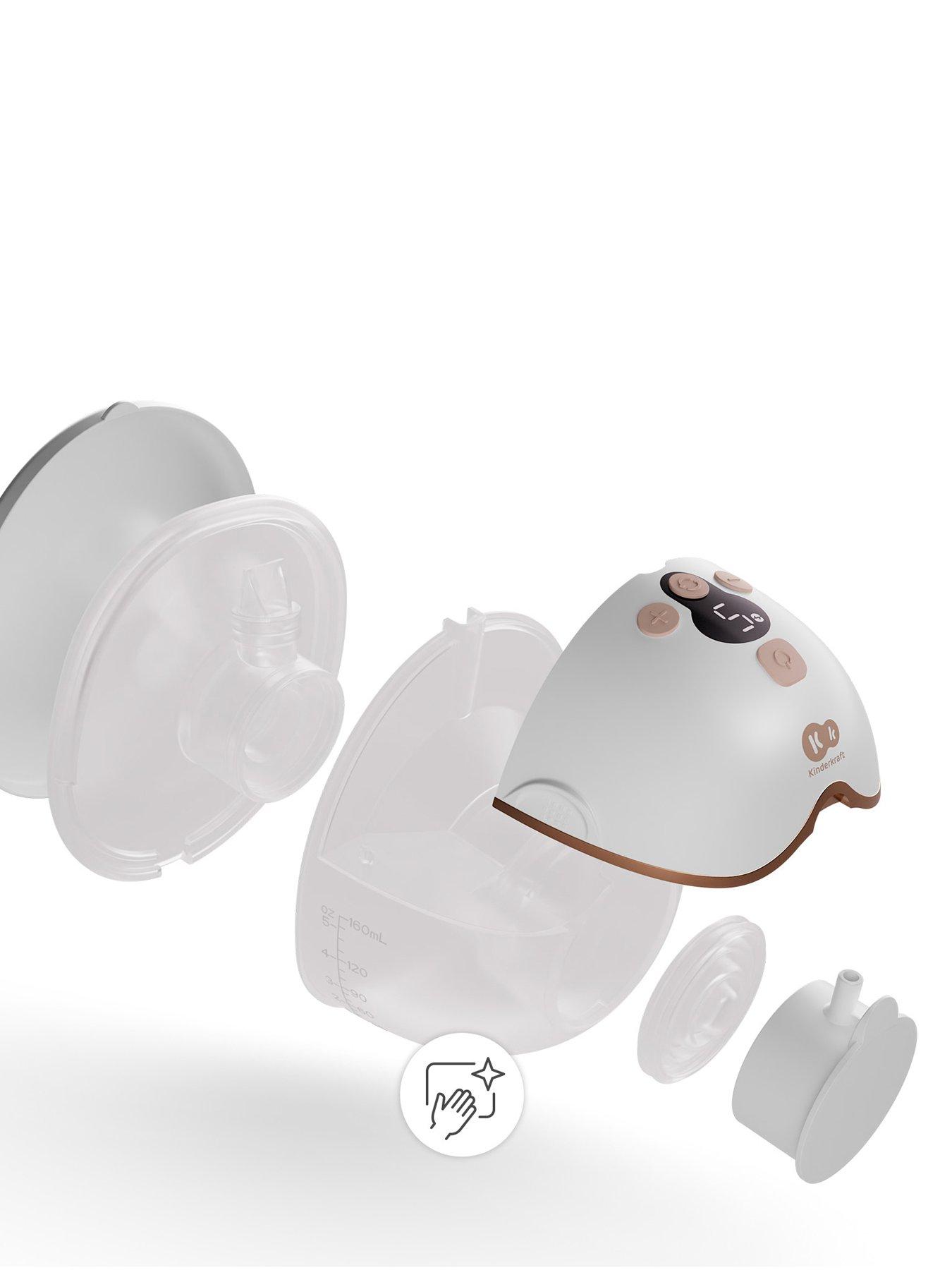 Image 5 of 8 of Kinderkraft MamaFlow hands free single breast pump Gold