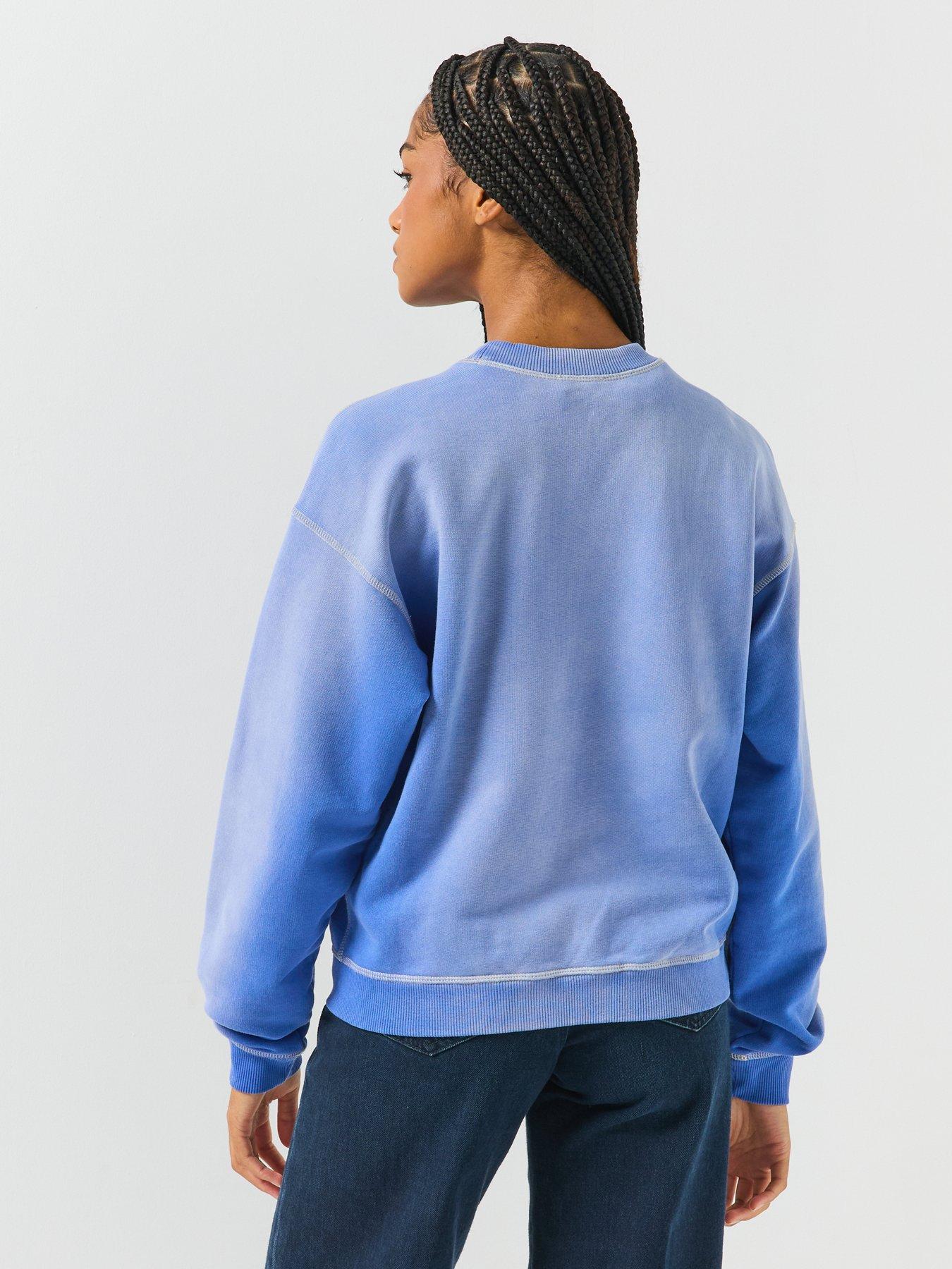 Image 2 of 6 of Diesel Womens Crew Neck Sweater - Blue