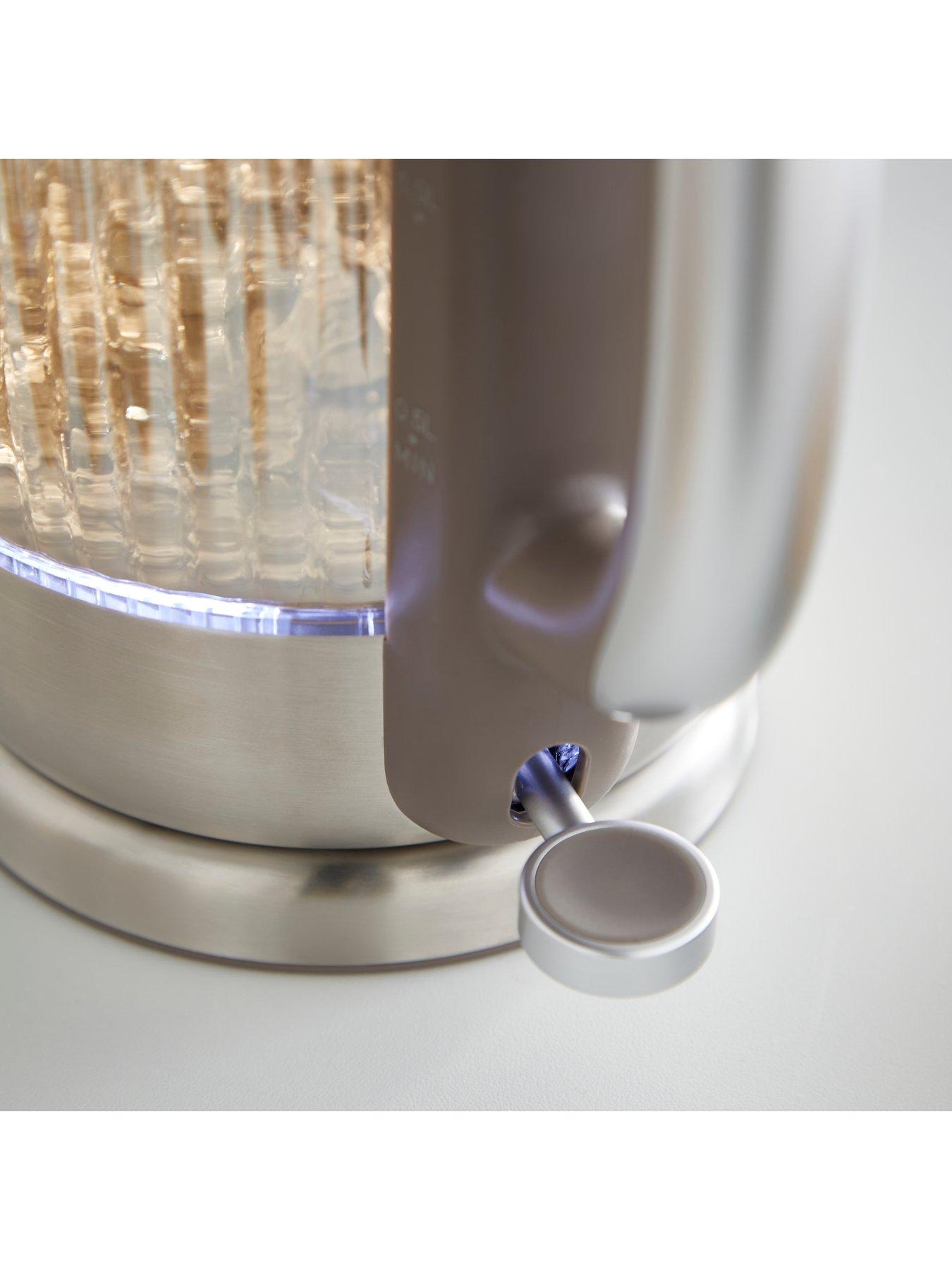 Image 3 of 8 of Morphy Richards Lantern 1.5L Jug Glass Kettle - Amber