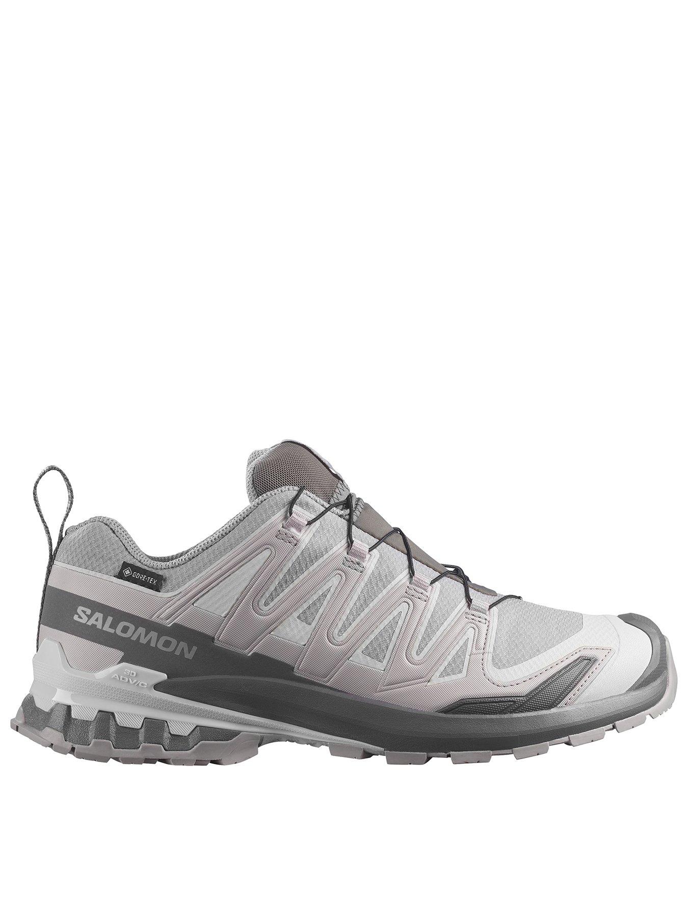 Salomon Mens Trail Running Xa Pro 3D V9 Goretex Trainers - Grey