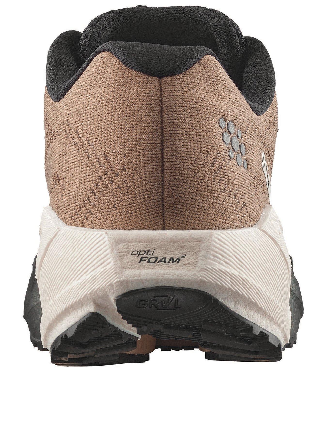 Image 3 of 5 of Salomon Mens Gravel Running Cushioned Lace-Up Trainers - Brown