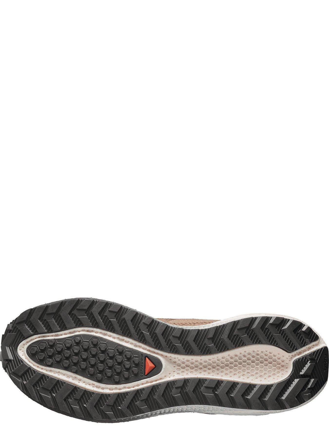 Image 5 of 5 of Salomon Mens Gravel Running Cushioned Lace-Up Trainers - Brown