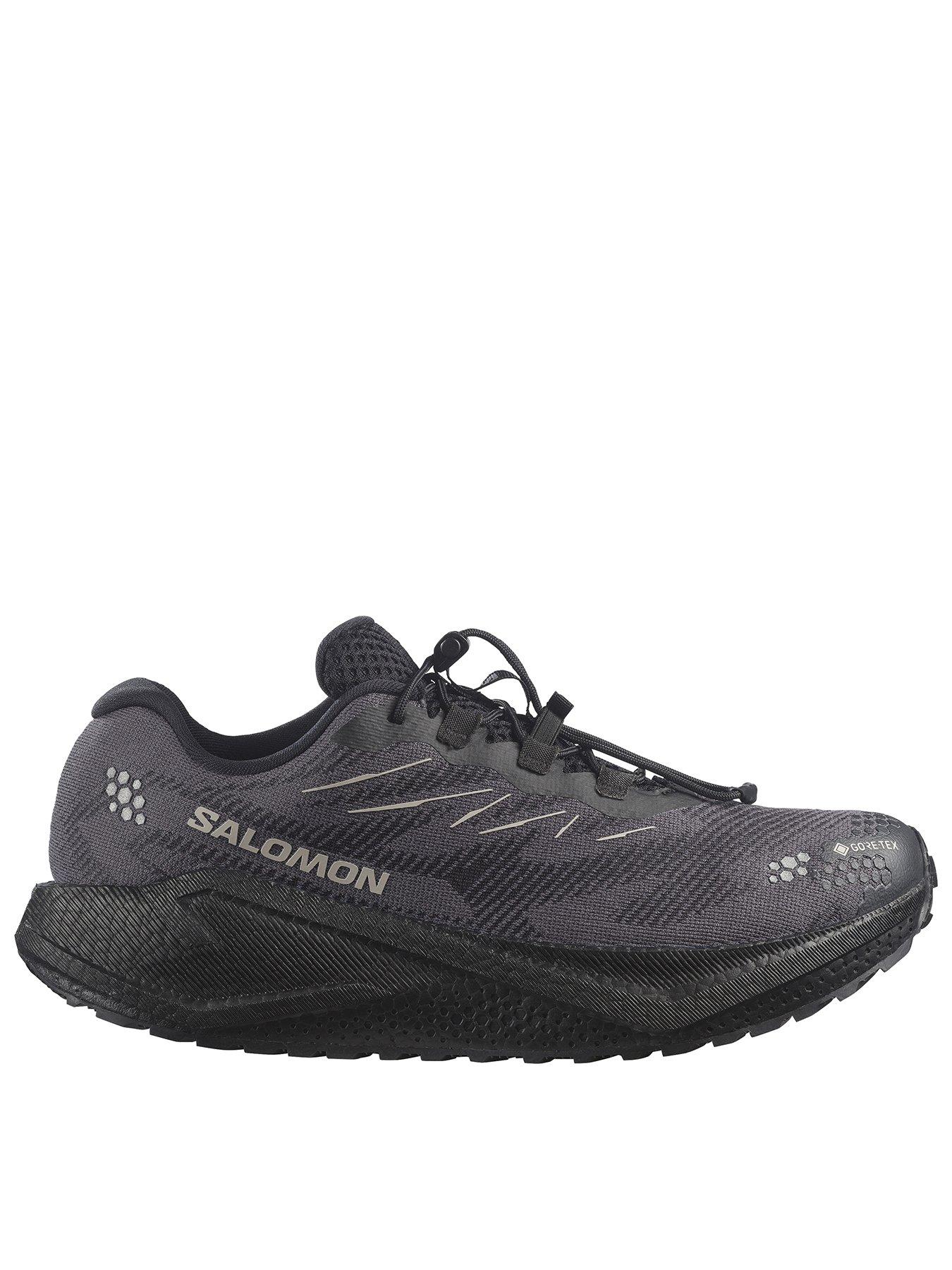 Salomon Mens Trail Running Aero Blaze 4 Gravel Goretex Trainers - Black
