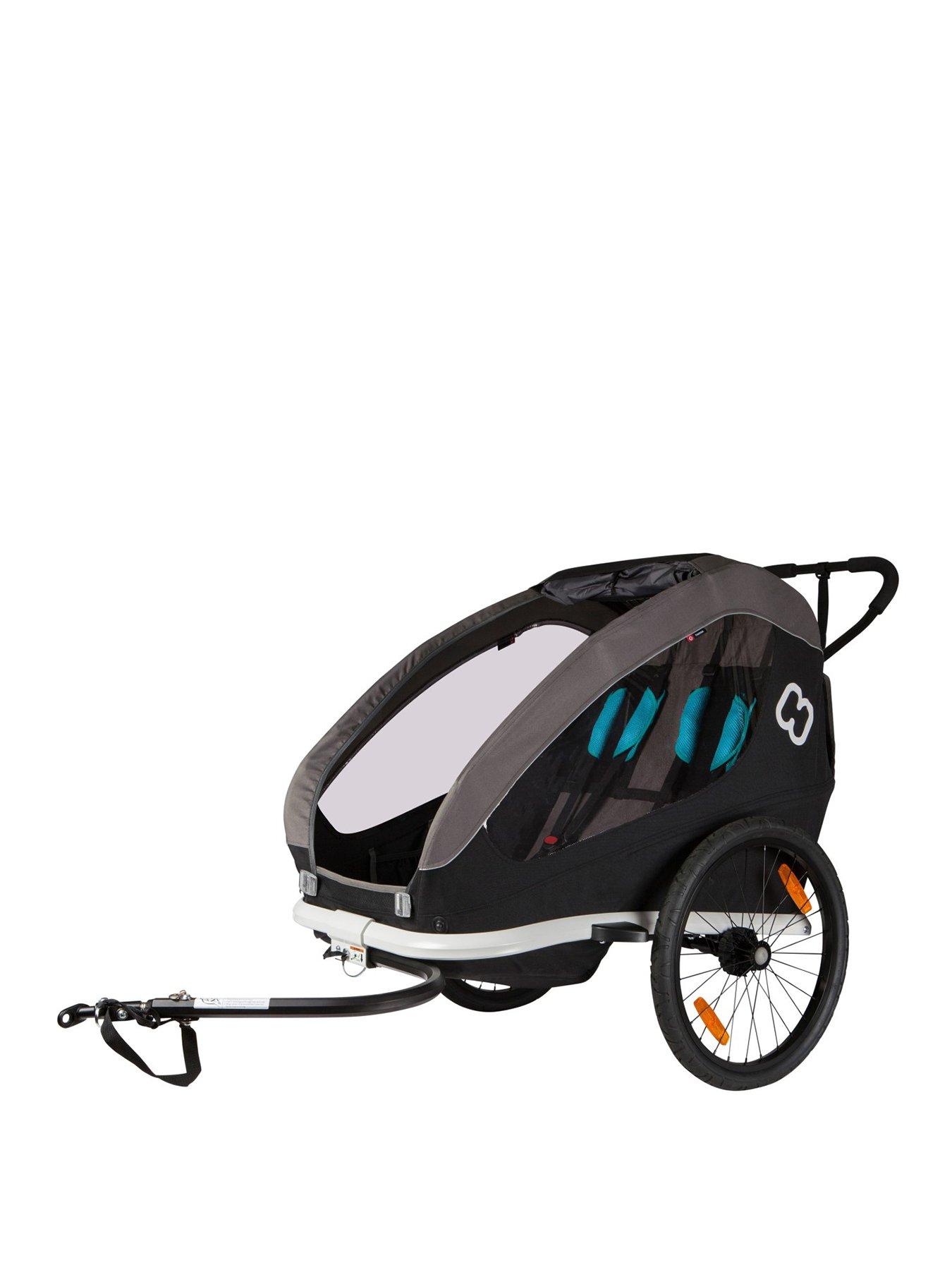 Hamax TRAVELLER CHILD BIKE TRAILER PETROL BLACK/GREY