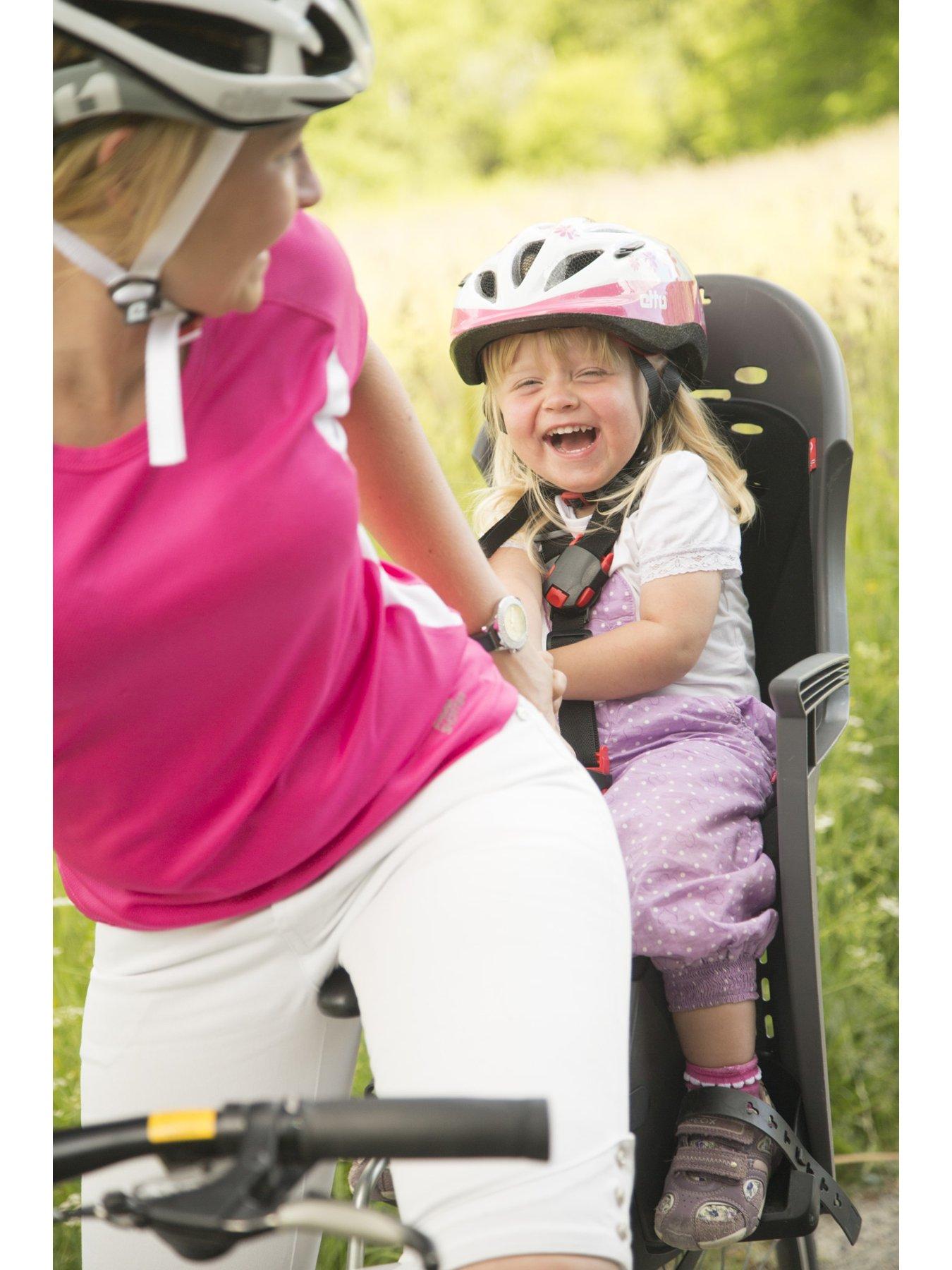 Image 4 of 5 of Hamax SIESTA W/LOCKABLE BRACKET GREY W/BLACK PADDING CHILD CYCLE SEAT