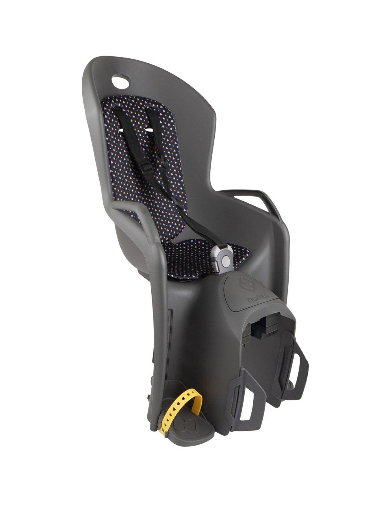 Hamax AMIGA DARK GREY/MULTI CARRIER ADAPTER 2 PACK CHILD CYCLE SEAT
