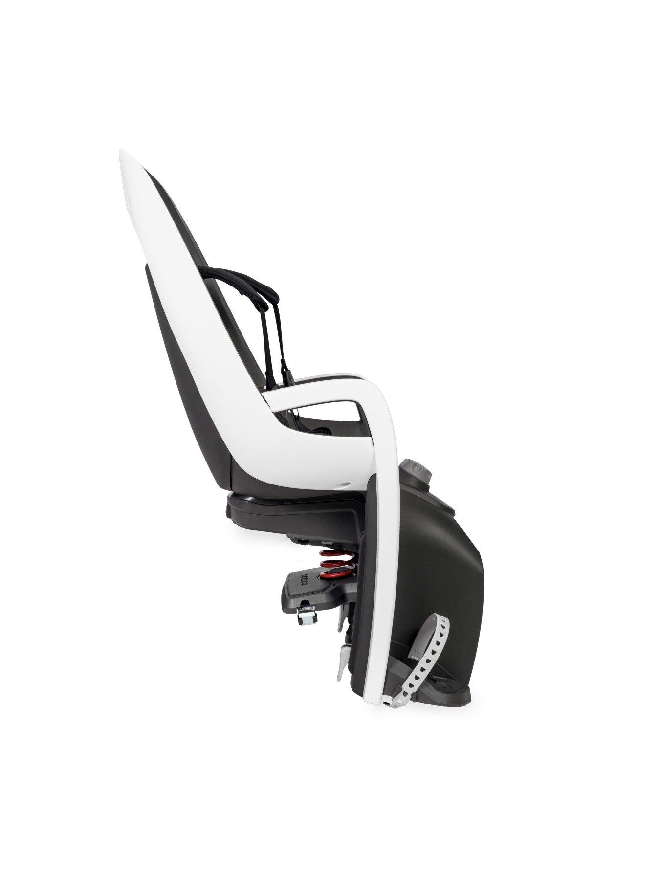 Image 2 of 6 of Hamax Caress W/Carrier Adapter White/Black Child Cycle Seat