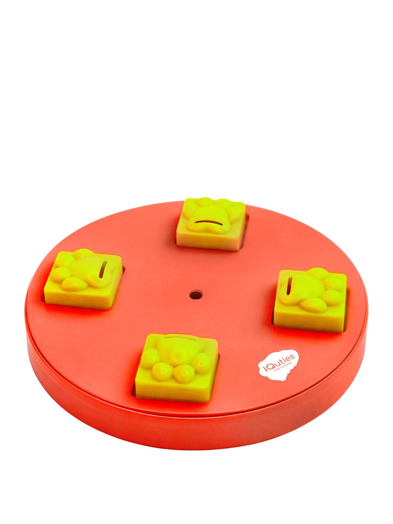 front image of iquties-treat-wheel-iq-toy