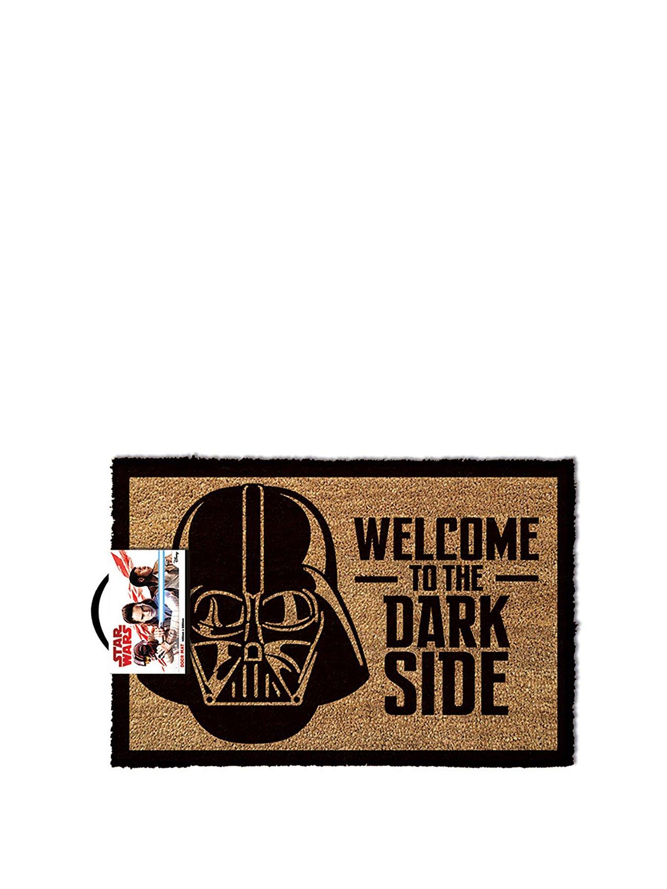 Star Wars (welcome To The Darkside) Coir Doormat
