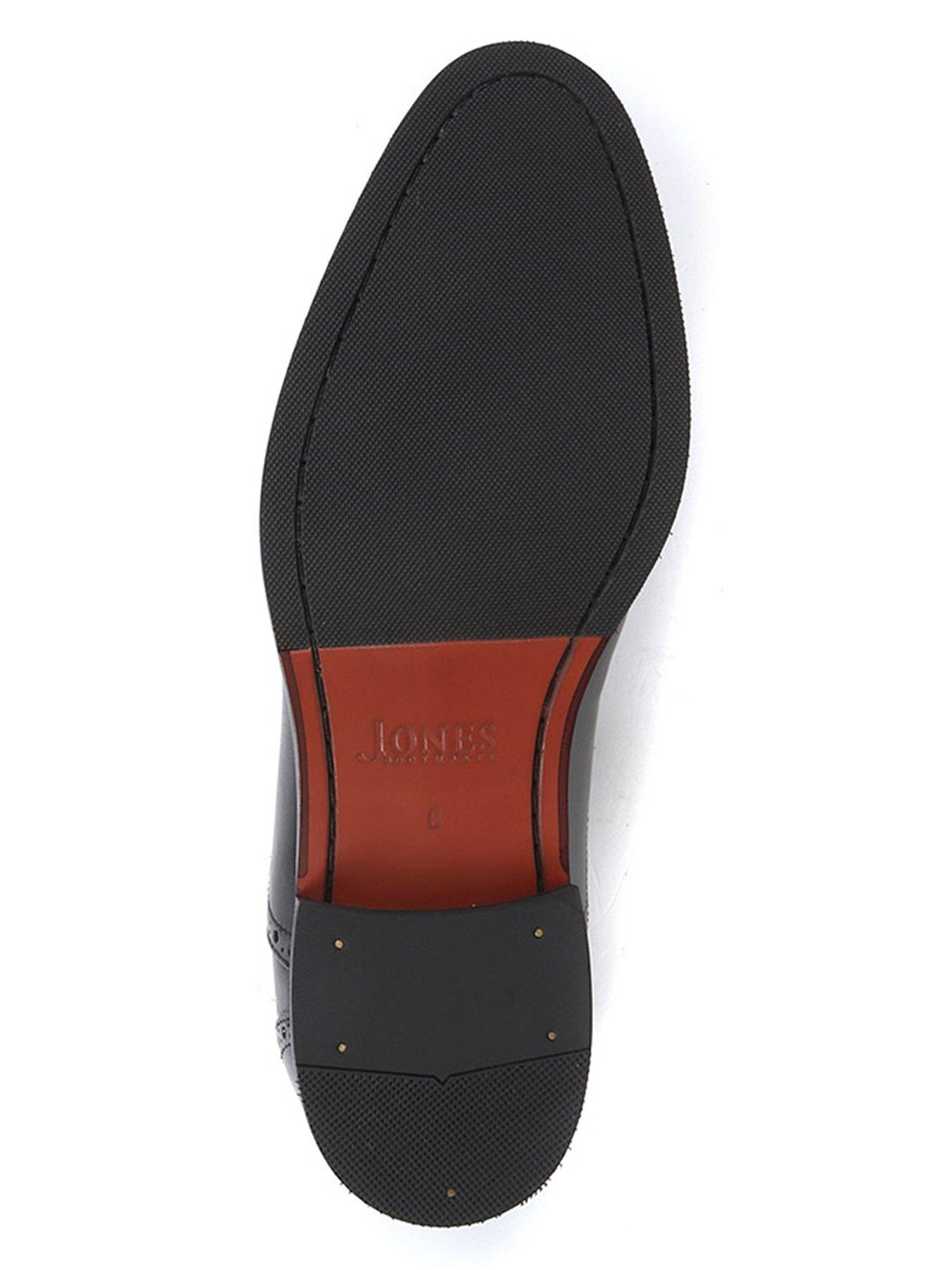 Image 5 of 6 of Jones Bootmaker Maynard Lace Up Shoes - Black