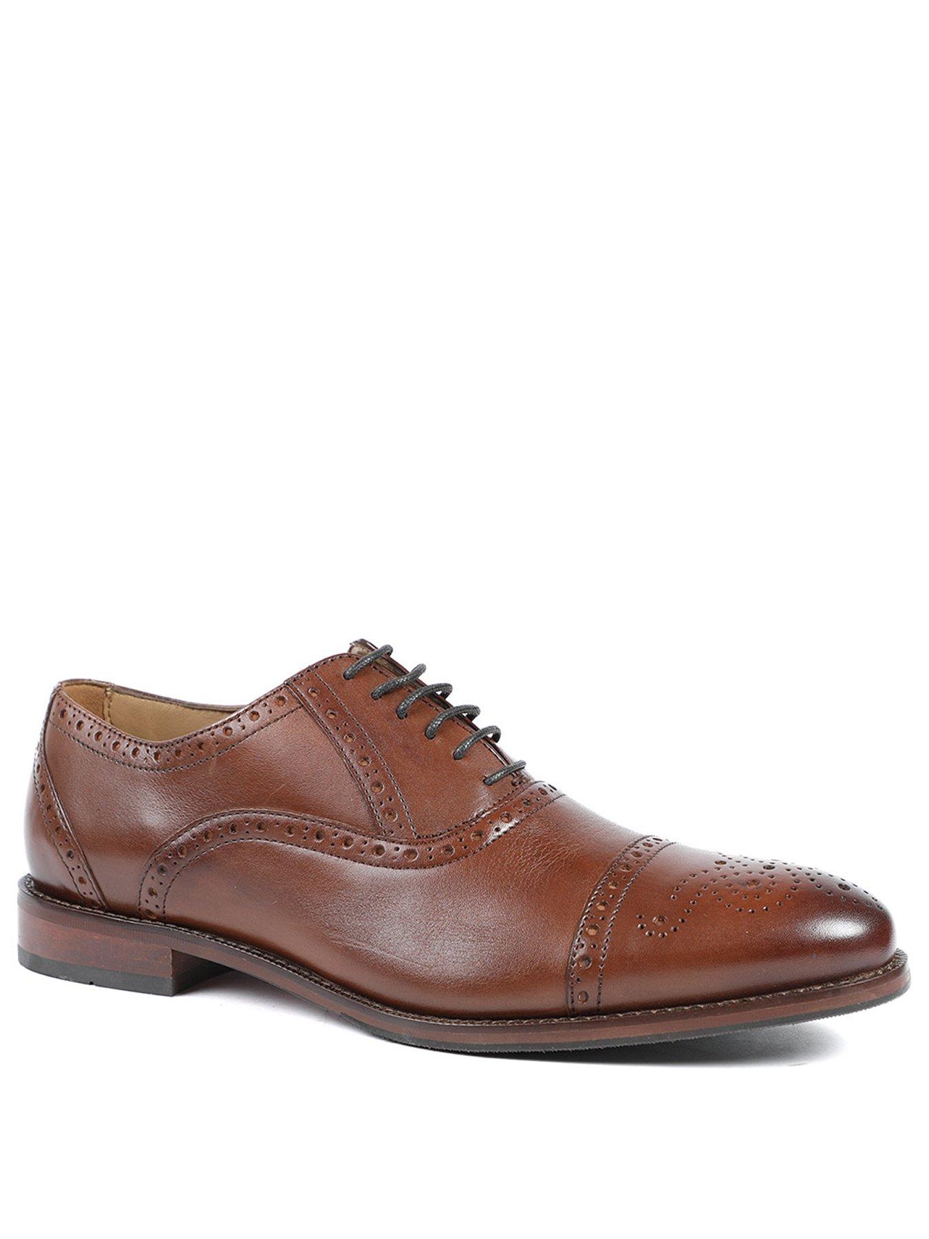 Image 2 of 6 of Jones Bootmaker Jones Bootmaker Maynard Lace Up Shoes - Chestnut