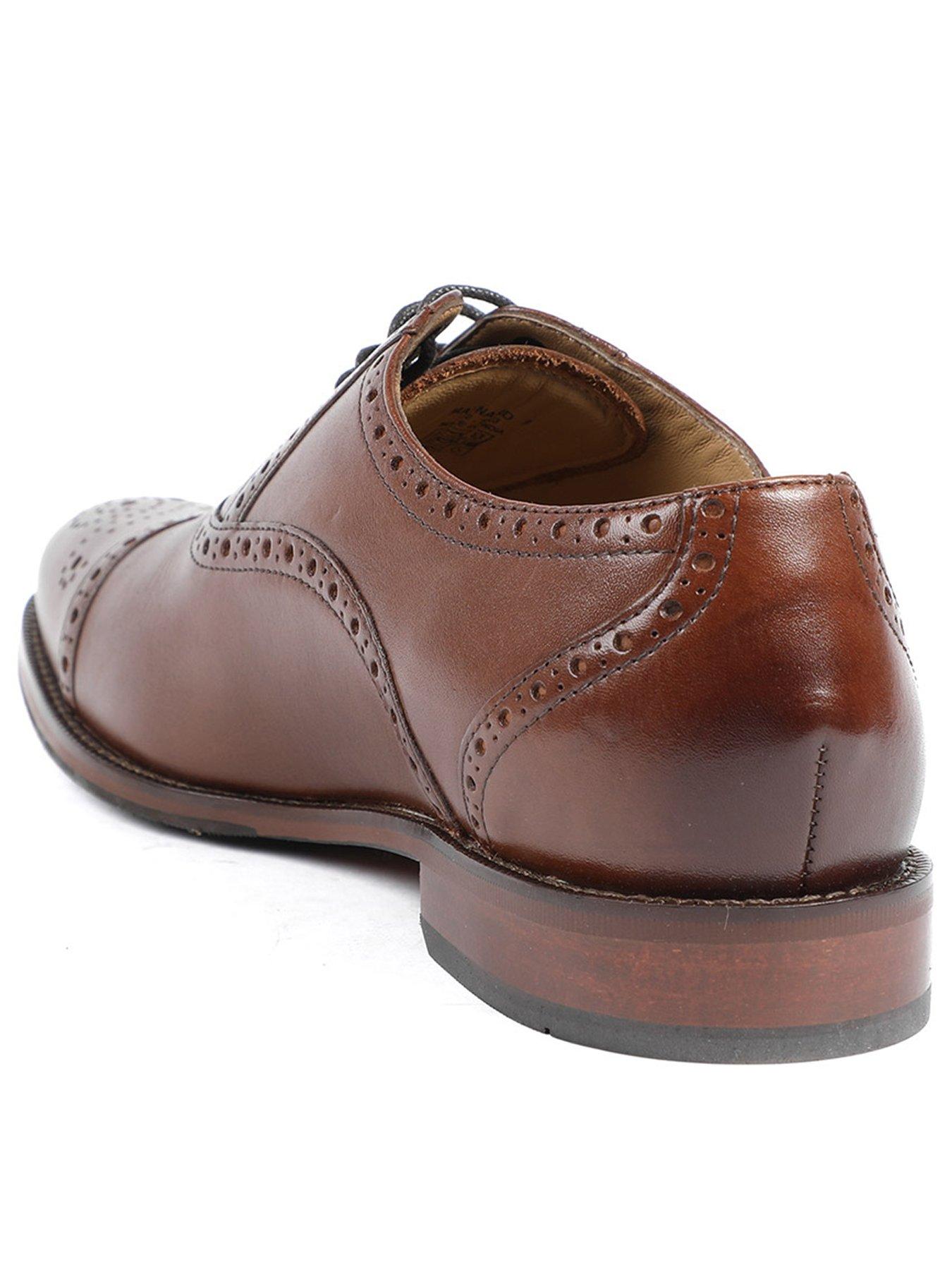 Image 3 of 6 of Jones Bootmaker Jones Bootmaker Maynard Lace Up Shoes - Chestnut
