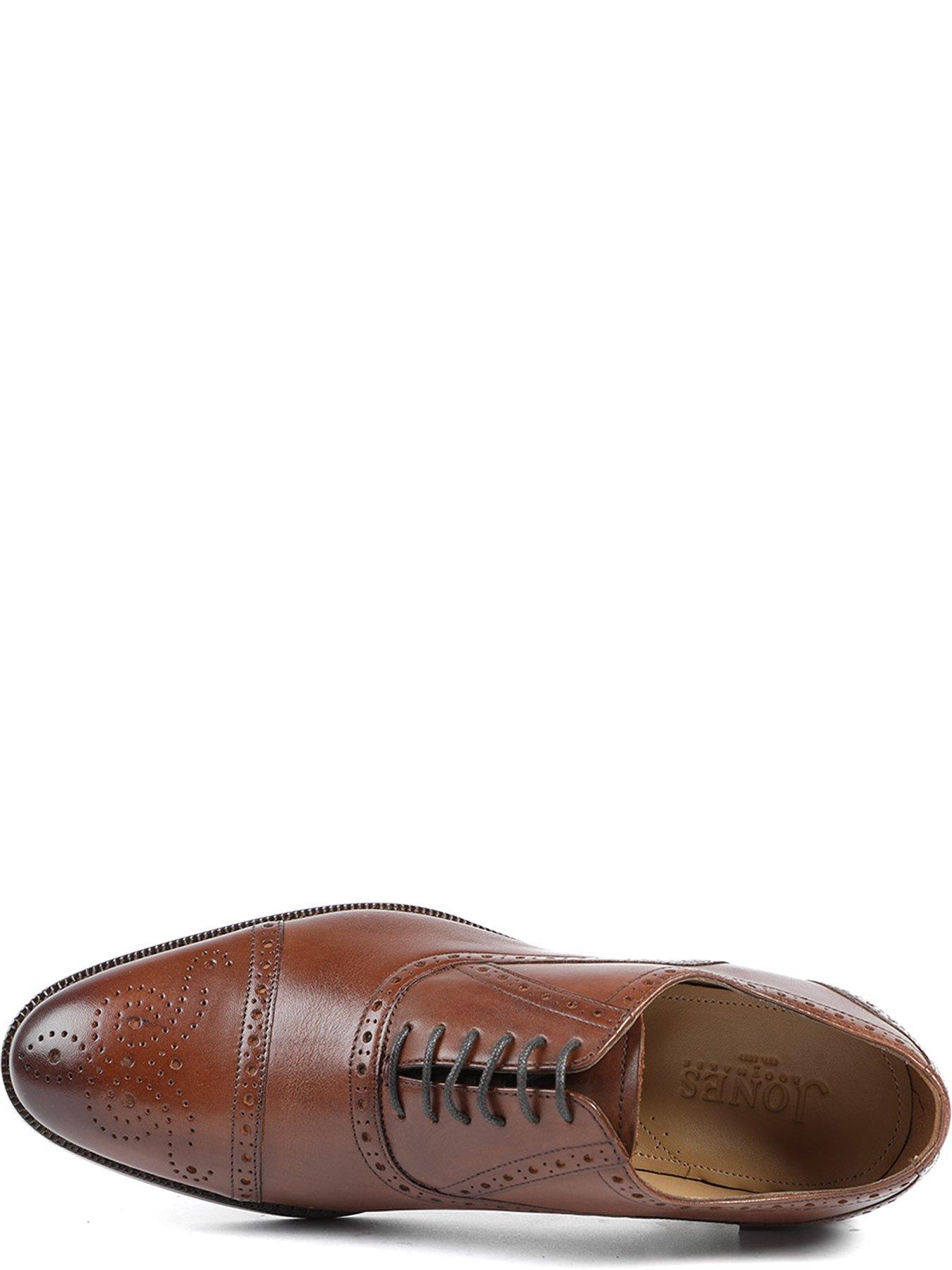 Image 4 of 6 of Jones Bootmaker Jones Bootmaker Maynard Lace Up Shoes - Chestnut