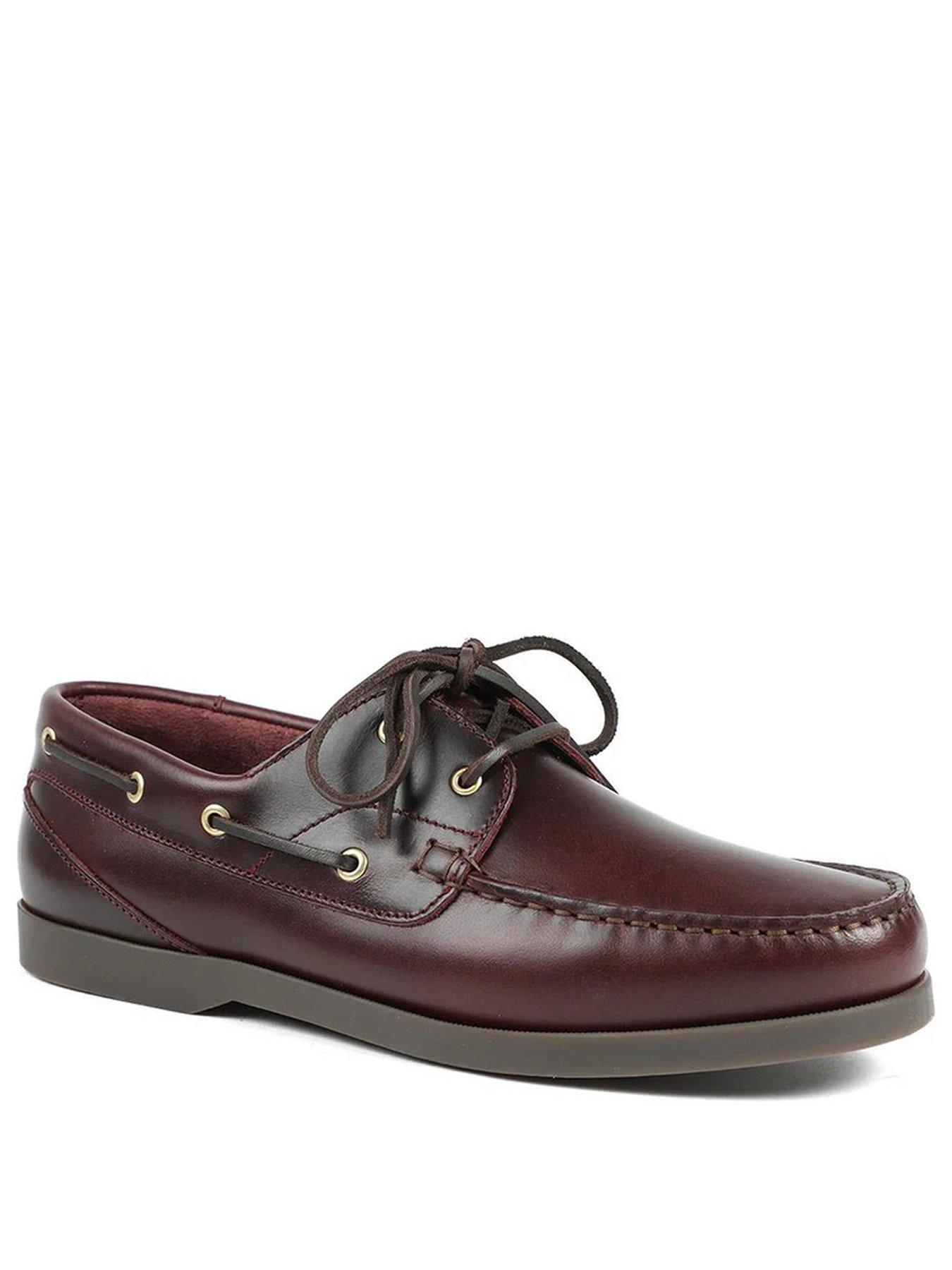 Image 2 of 5 of Jones Bootmaker Parsons Moccasin - Burgundy