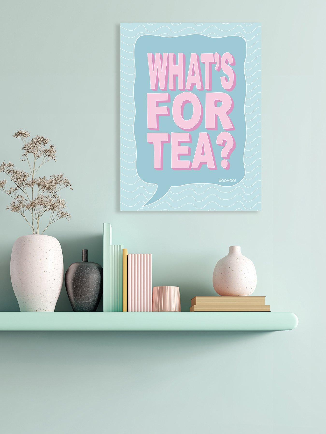 The Art Group MANDI WELTON - WOO HOO PRINTS (WHAT'S FOR TEA?) 30X40