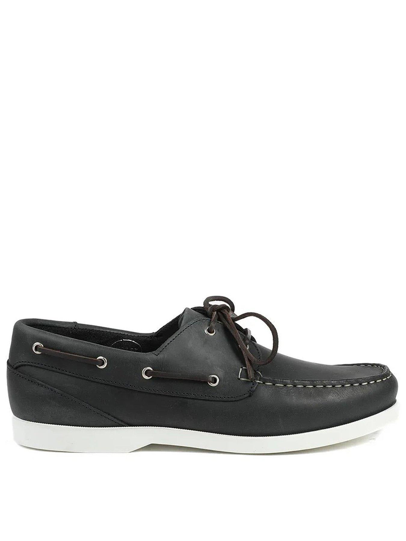 Jones Bootmaker Jones Bootmaker Parsonswide Wide Fit Moccasin - Navy