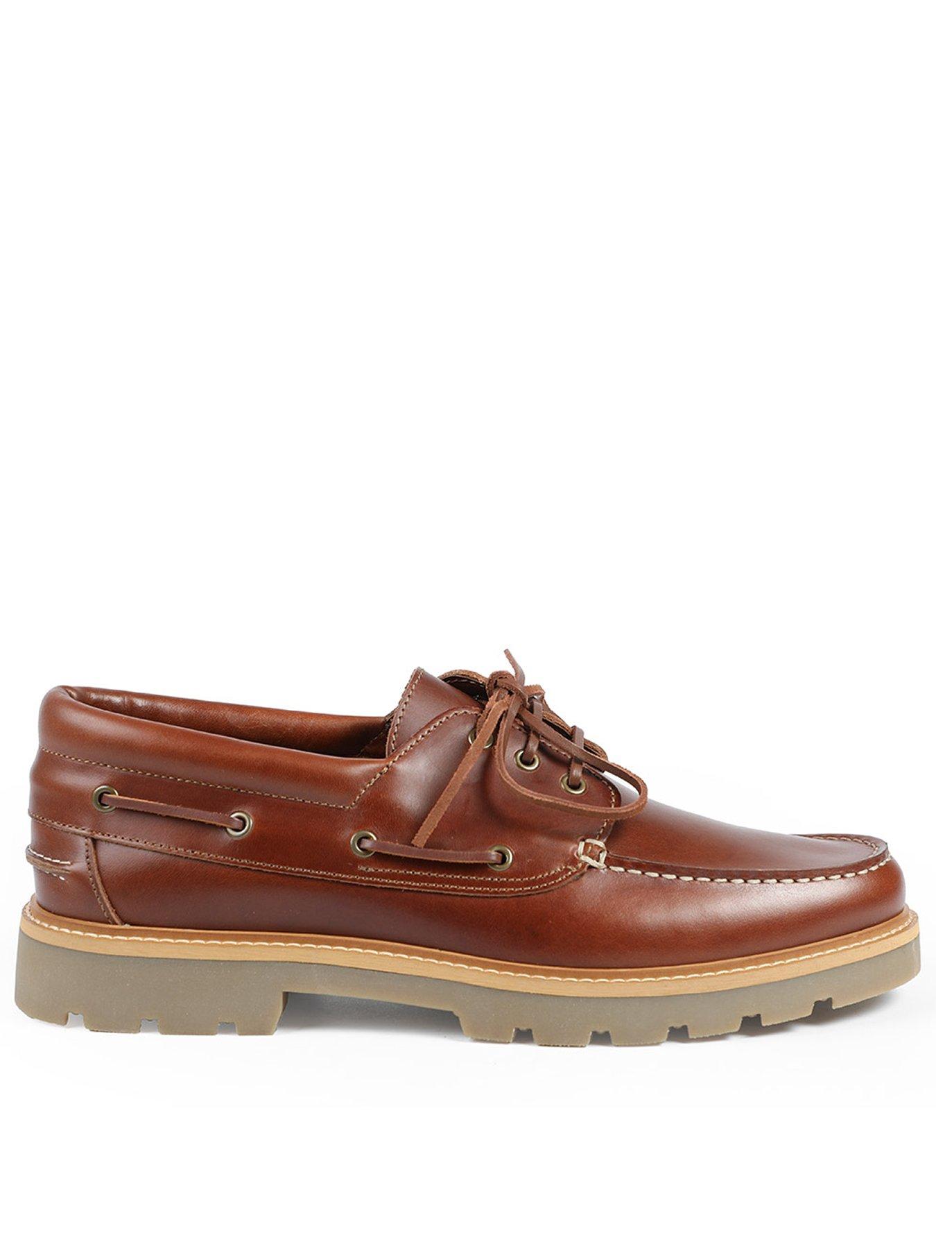 front image of jones-bootmaker-perivale-moccasin-cognac