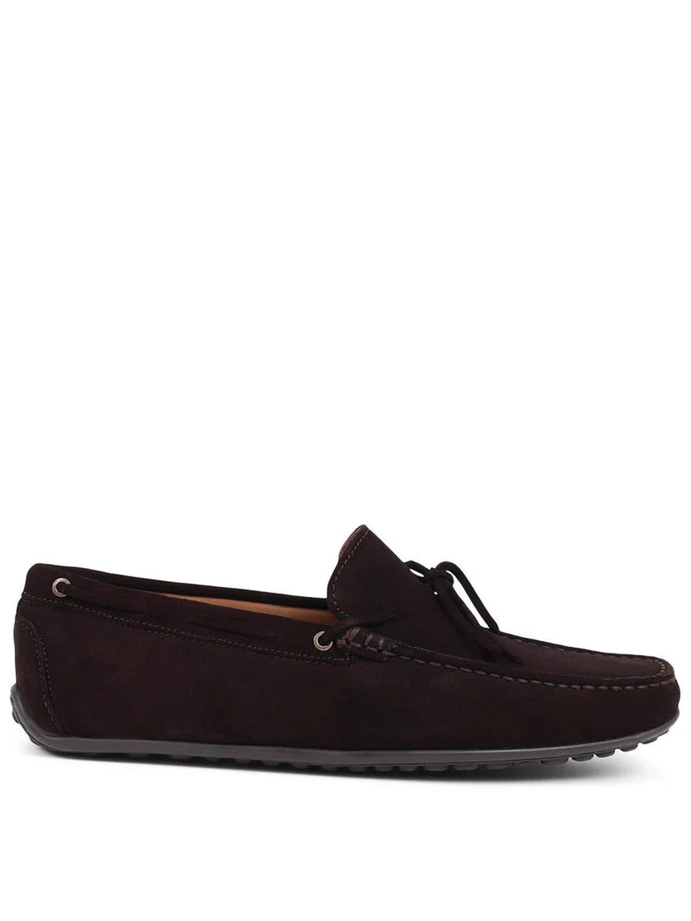 Jones Bootmaker Plymouth Moccasin - Brown Suede
