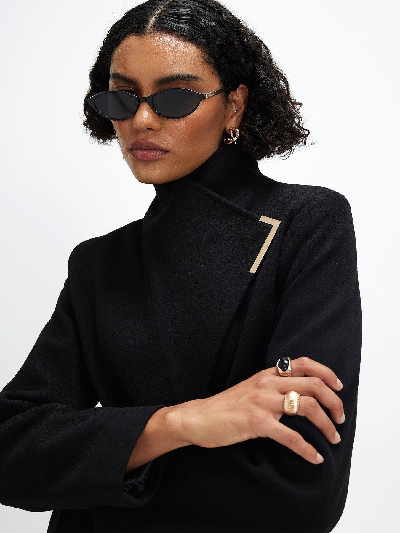 Image 4 of 6 of River Island Belted Longline Robe Coat