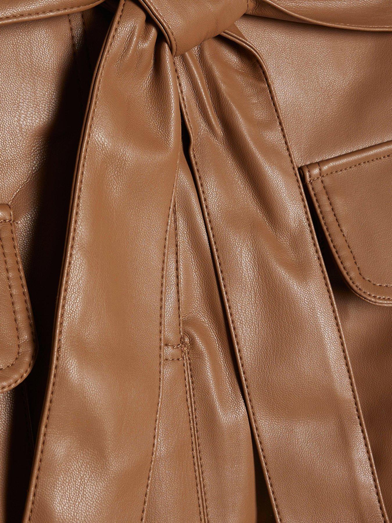 Image 5 of 6 of River Island Belted Aline Utility Skirt