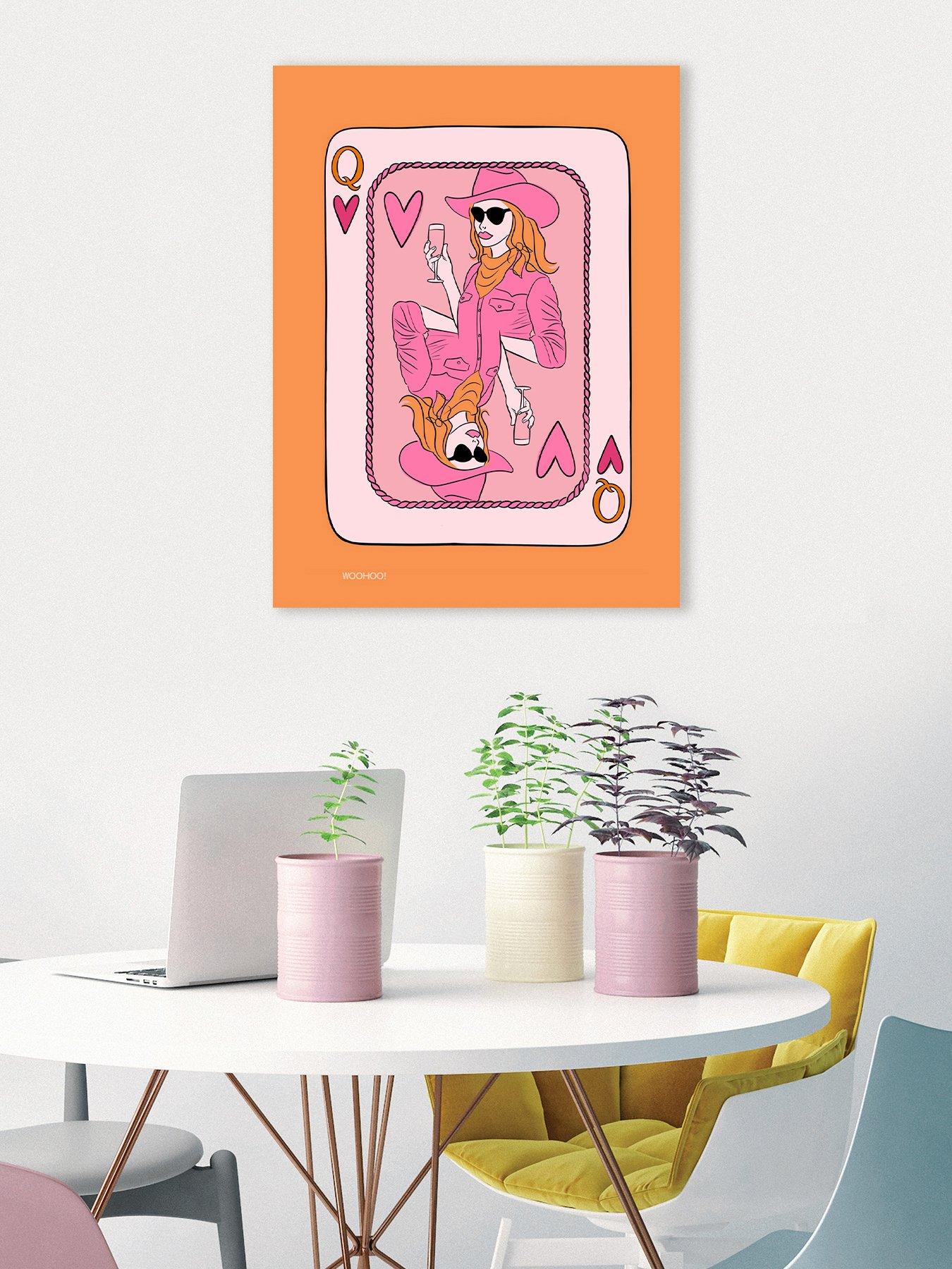 The Art Group MANDI WELTON - WOO HOO PRINTS (QUEEN) 60X80