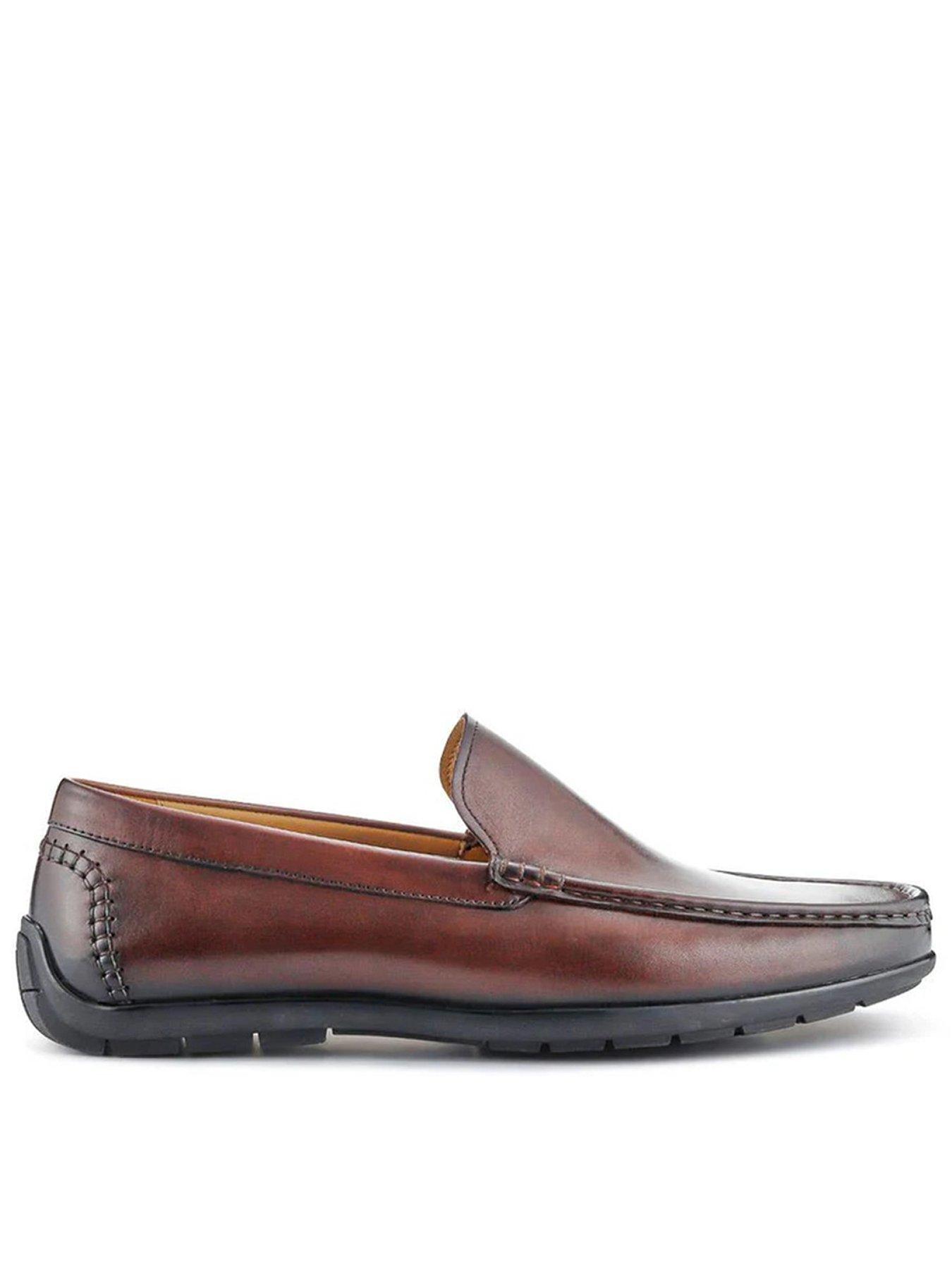 Image 1 of 5 of Jones Bootmaker Rawston Formal Slip On Shoes - Brown