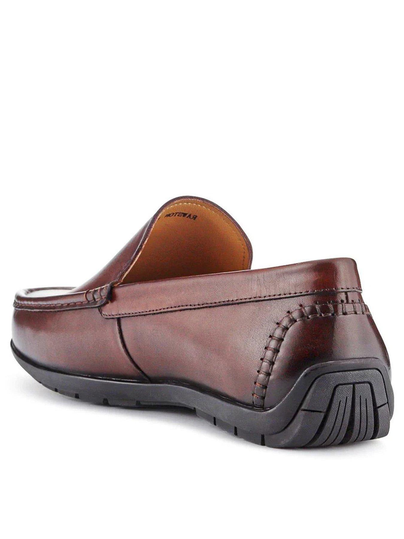 Image 3 of 5 of Jones Bootmaker Rawston Formal Slip On Shoes - Brown