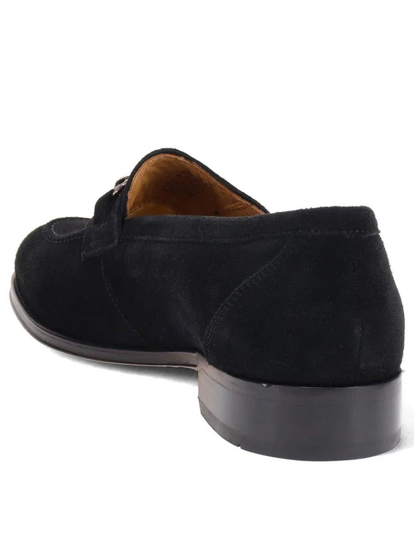Image 3 of 5 of Jones Bootmaker Reece Suede Loafer - Black Suede