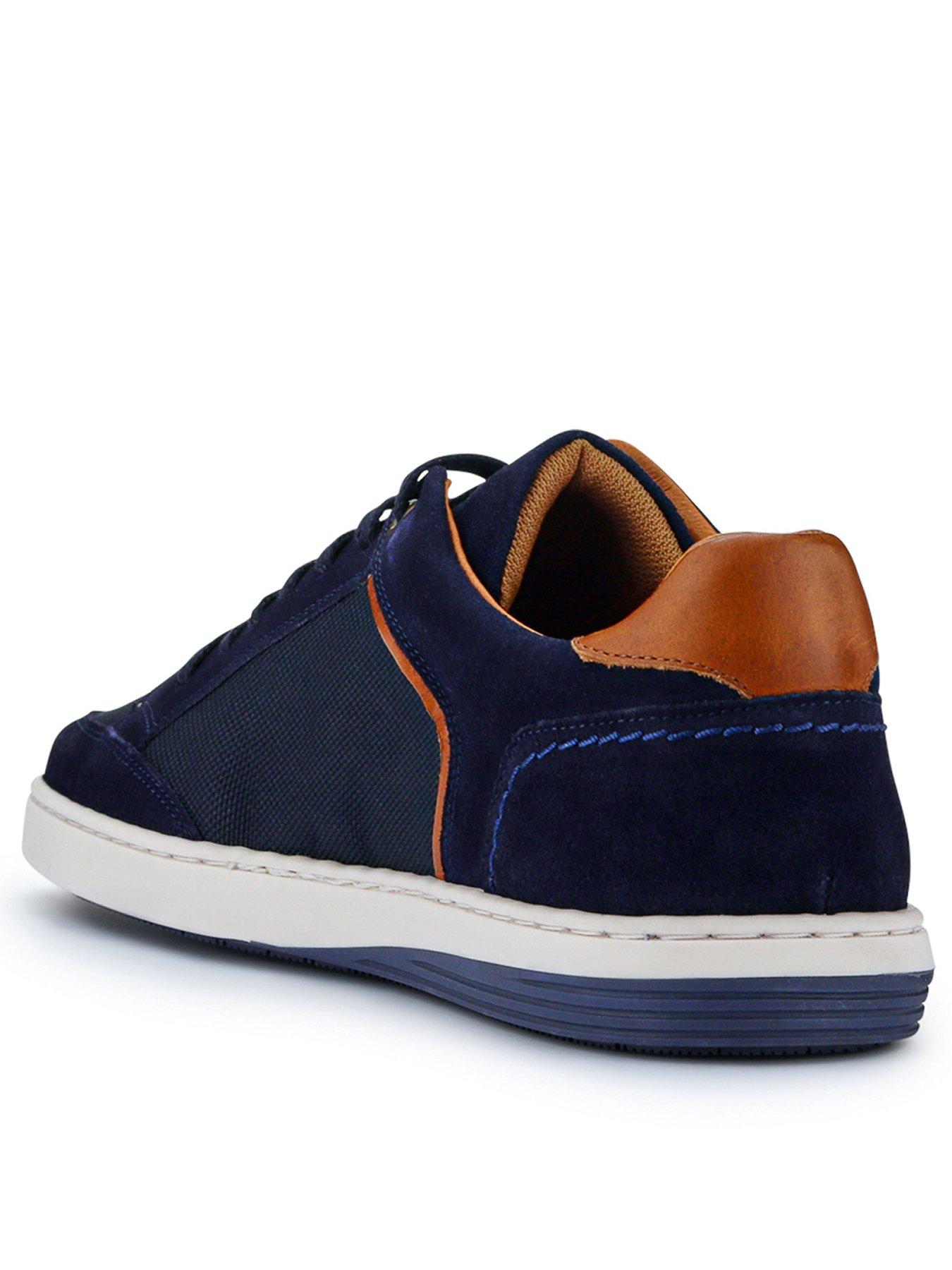 Image 3 of 5 of Jones Bootmaker Jones Bootmaker Sandiego Cupsole Trainer - Navy Multi