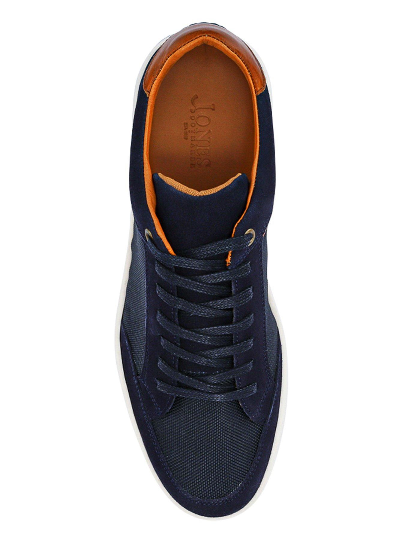 Image 4 of 5 of Jones Bootmaker Jones Bootmaker Sandiego Cupsole Trainer - Navy Multi