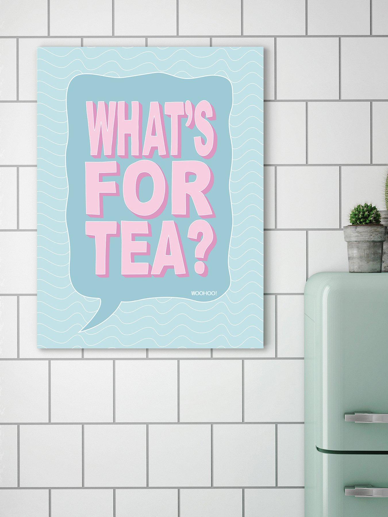 The Art Group MANDI WELTON - WOO HOO PRINTS (WHAT'S FOR TEA?) 60X80