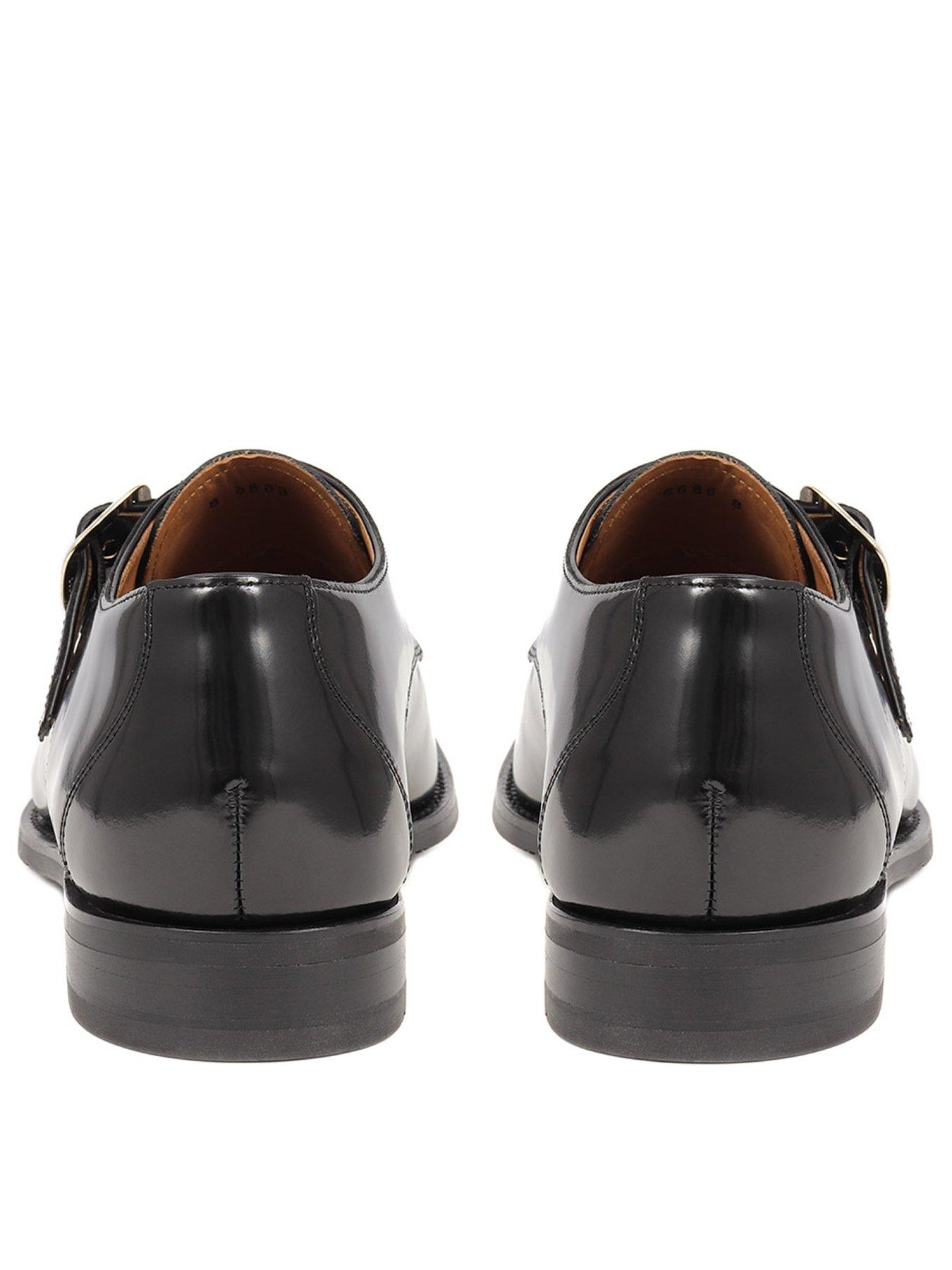Image 3 of 5 of Jones Bootmaker Aidan Monk Shoe - Black