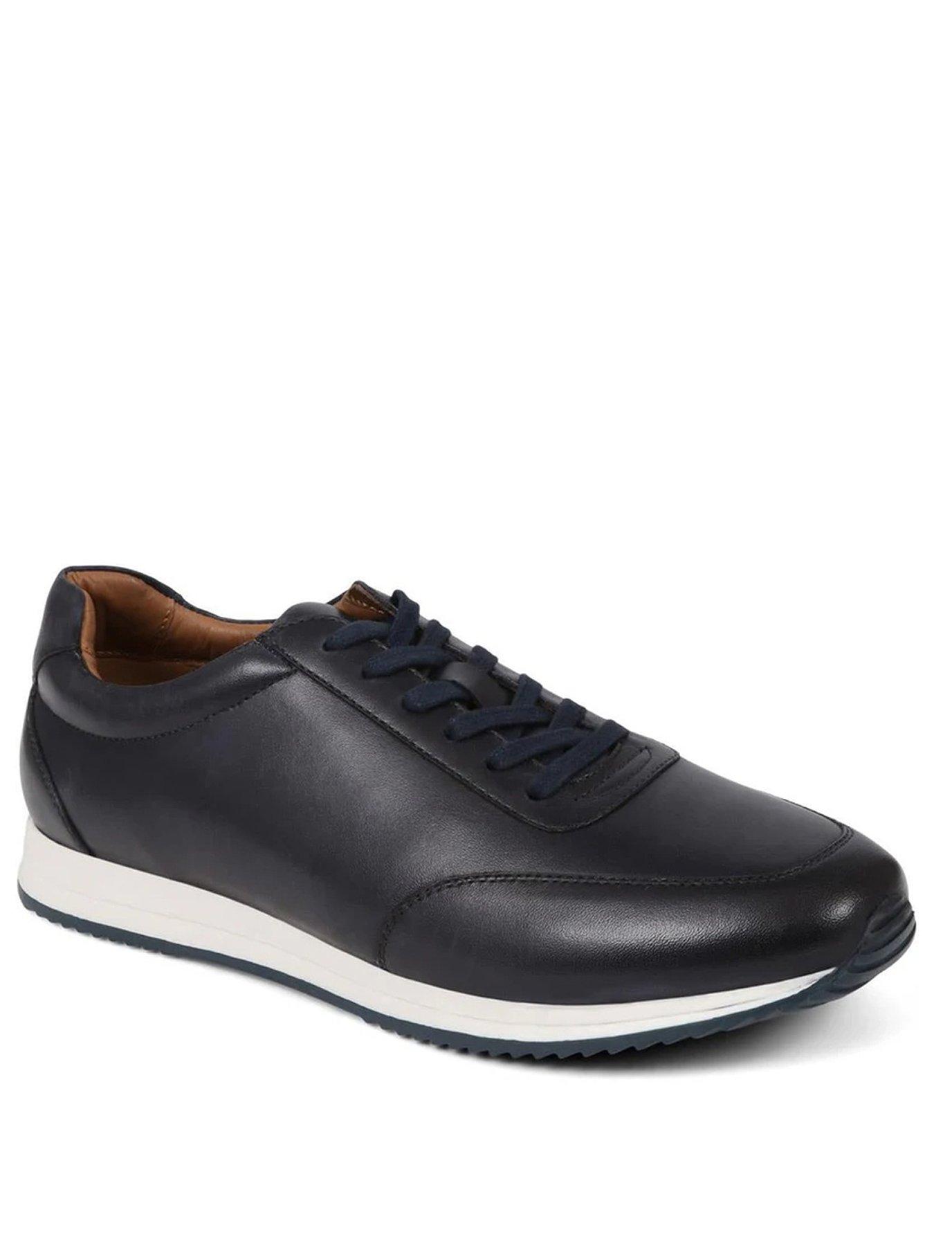 Image 2 of 5 of Jones Bootmaker Jones Bootmaker Southend2 Runner Trainer - Navy