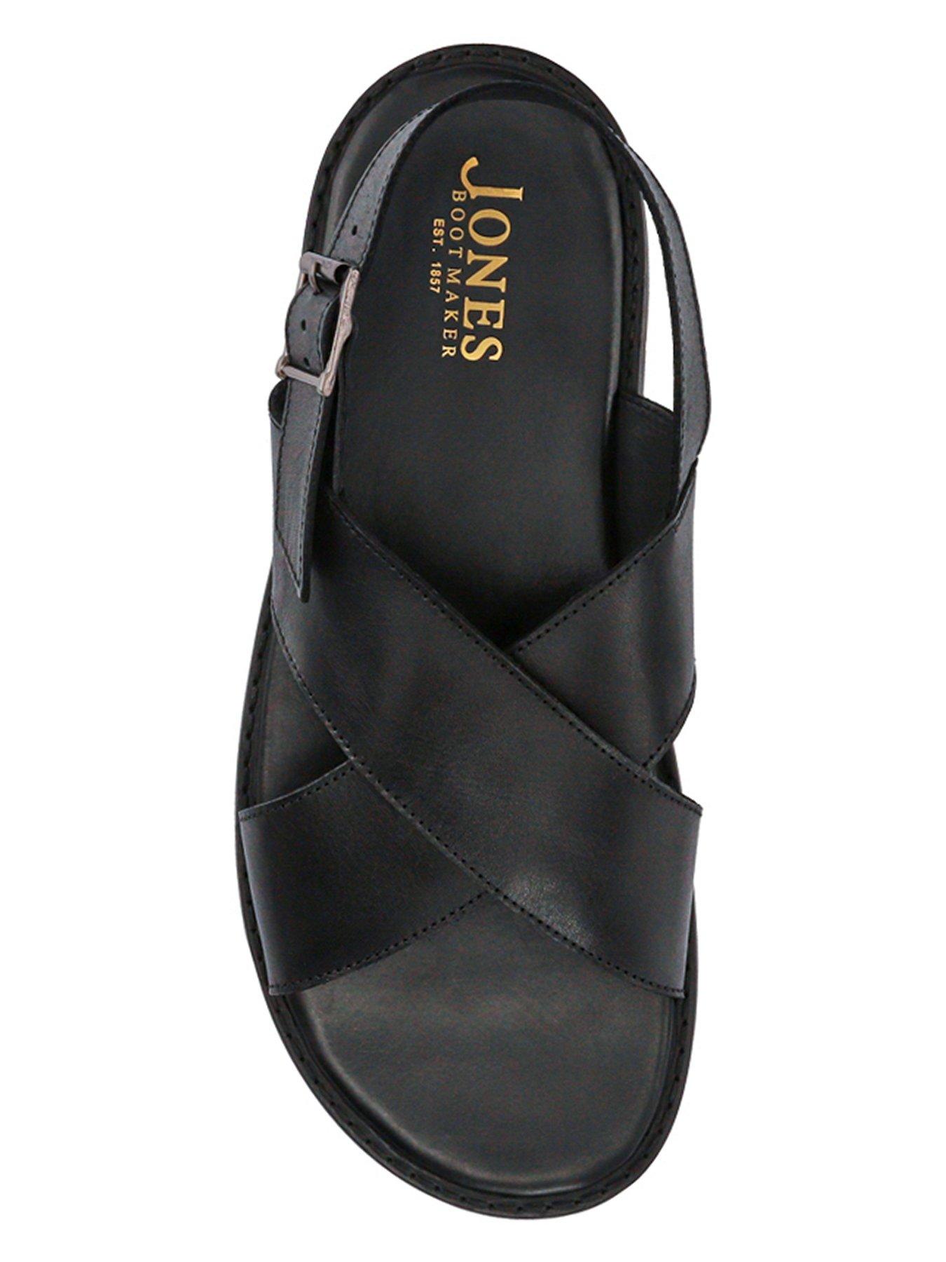 Image 4 of 5 of Jones Bootmaker Westbury Sandals - Black